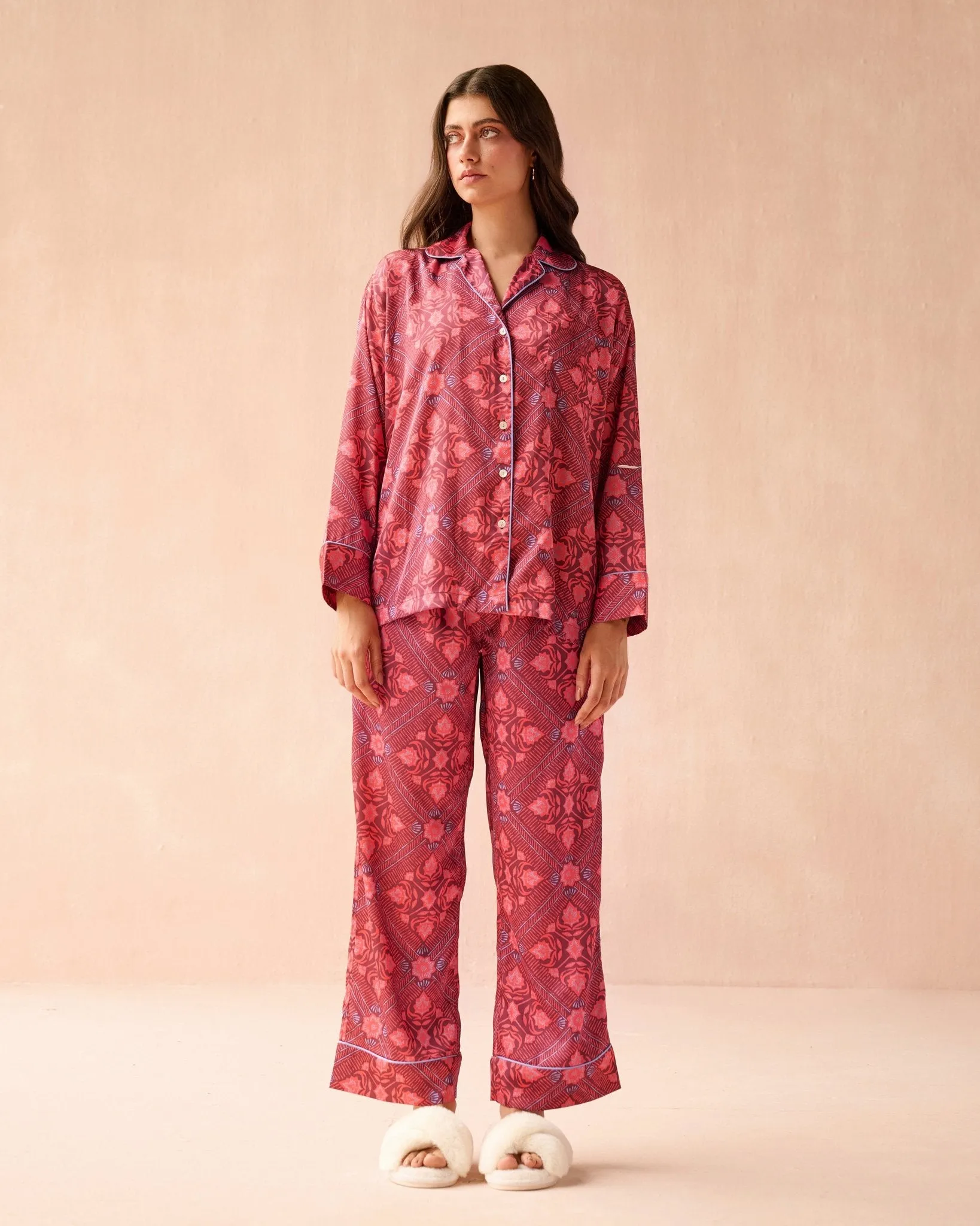 Long Sleeve PJ Pants Set sold by Omika
