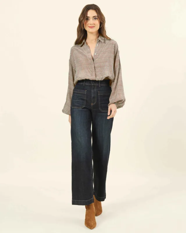 Nero Blouse sold by Omika