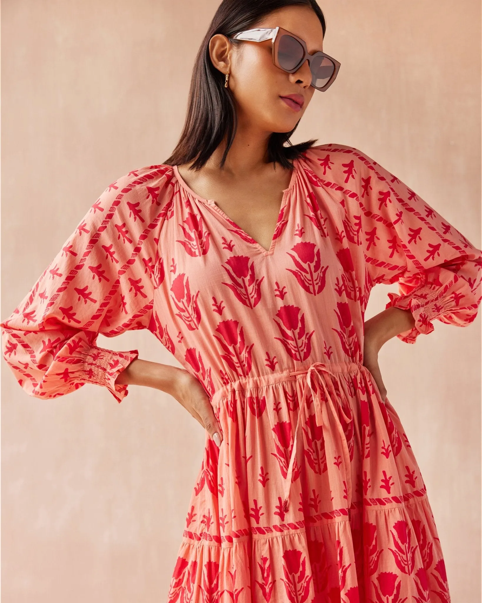 Riviera Midi Dress sold by Omika product image thumbnail 4