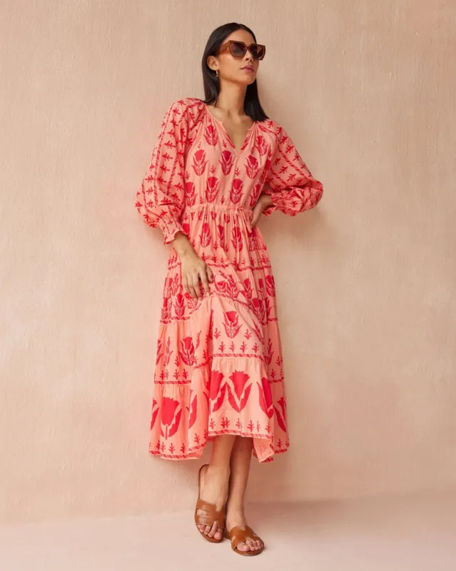 Riviera Midi Dress sold by Omika