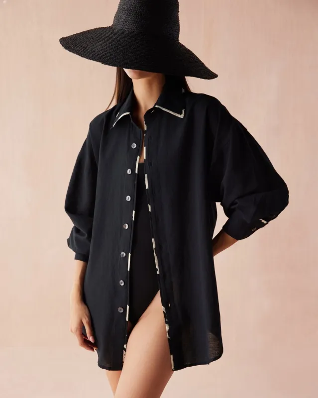 Callista Button Down sold by Omika