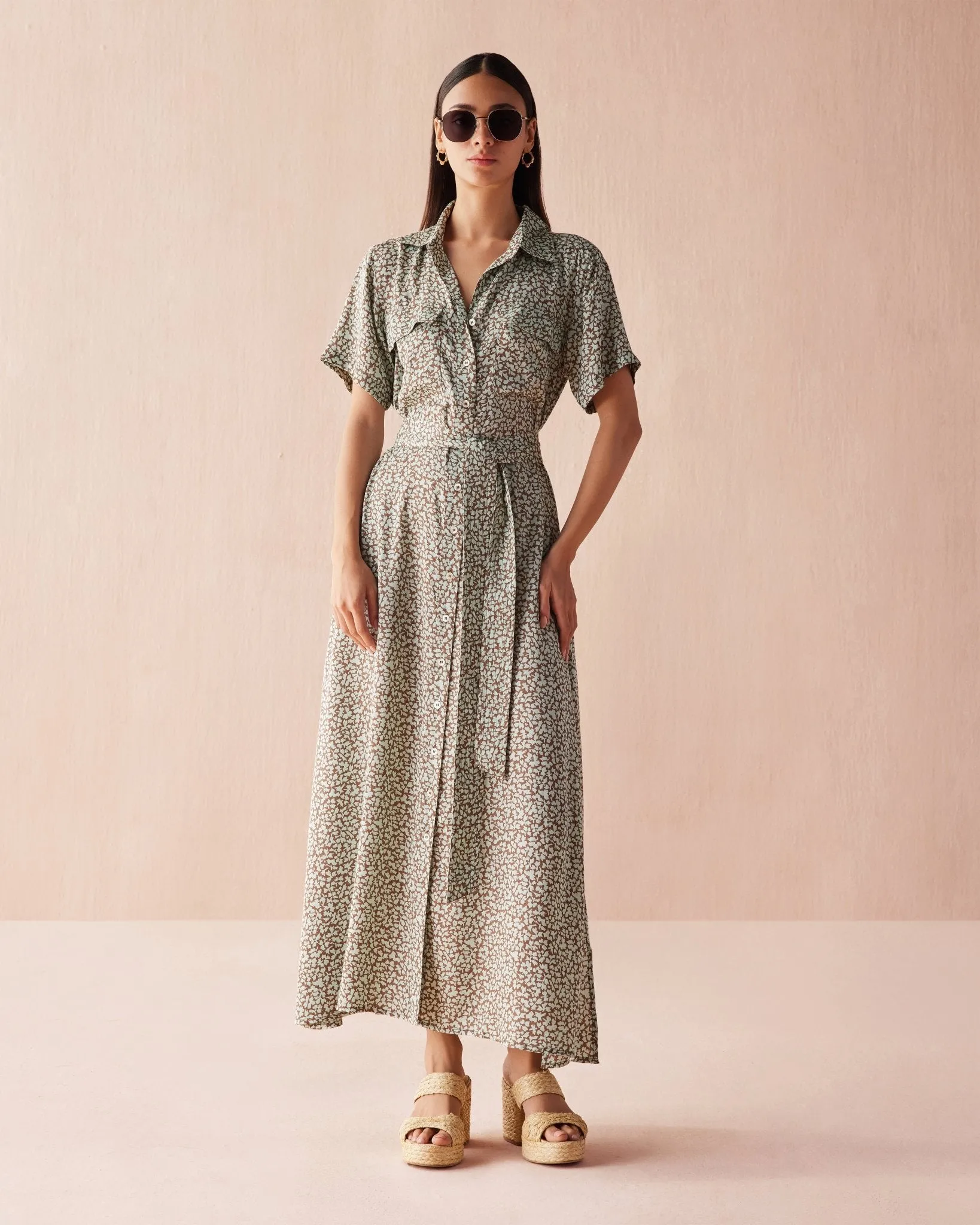 Amira Shirt Dress sold by Omika product image thumbnail 5