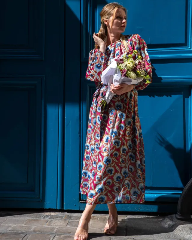 Nalini Wrap Skirt sold by Omika