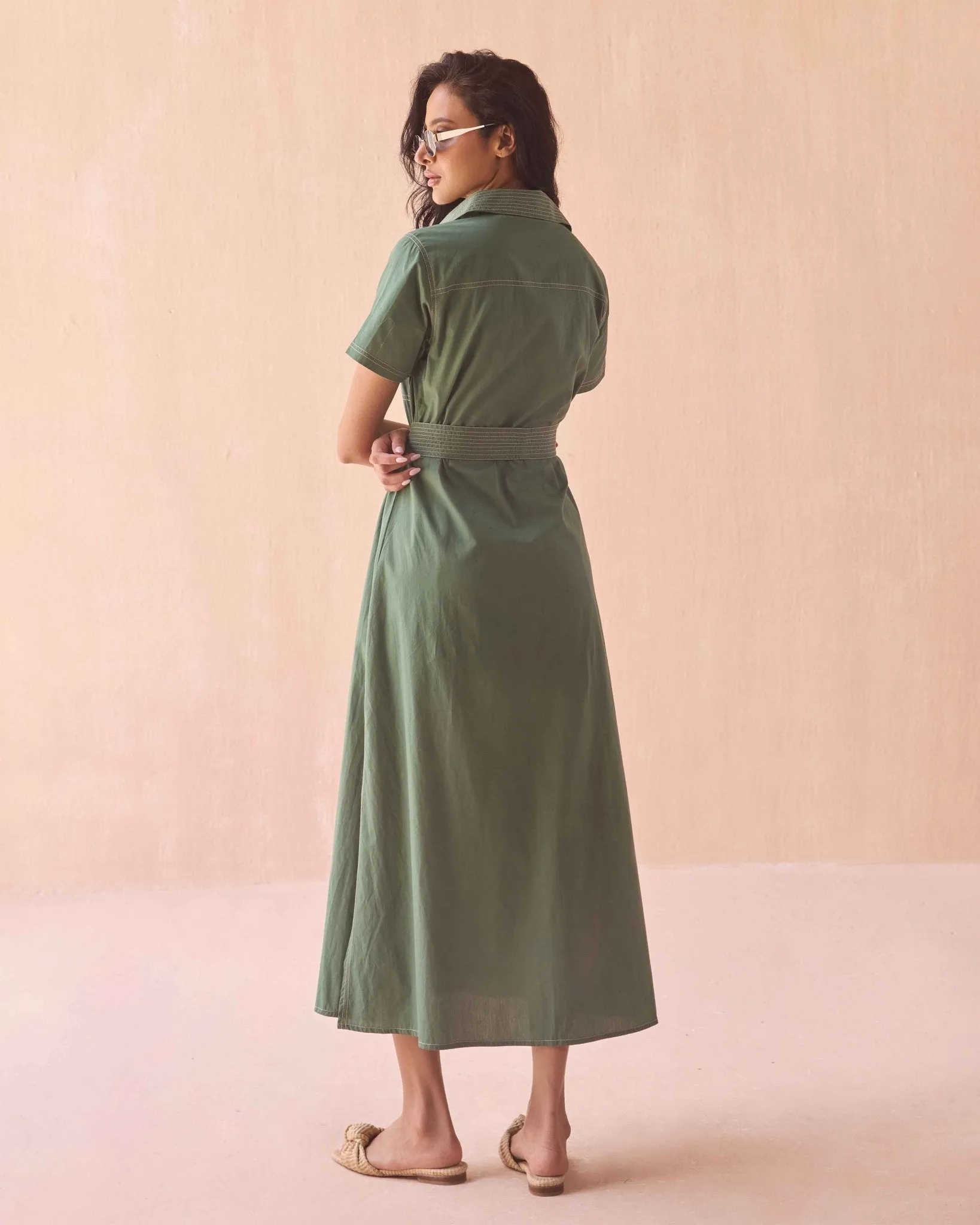 Amira Shirt Dress sold by Omika product image thumbnail 3