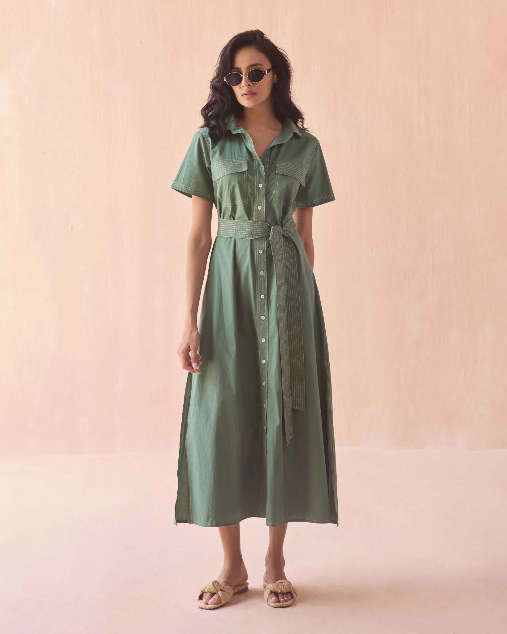 Amira Shirt Dress sold by Omika product image thumbnail 2