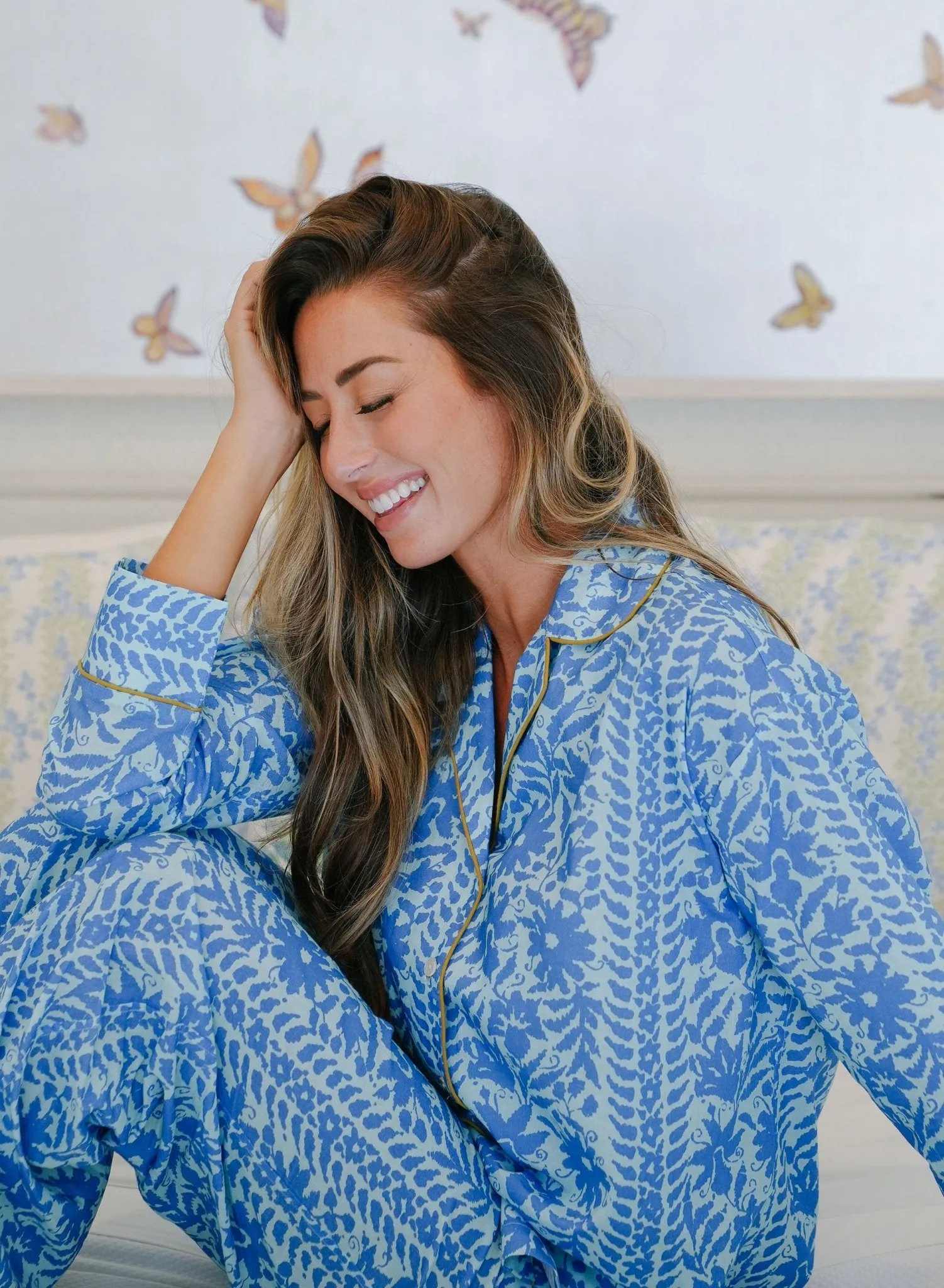 Cotton PJ Pant Set sold by Omika