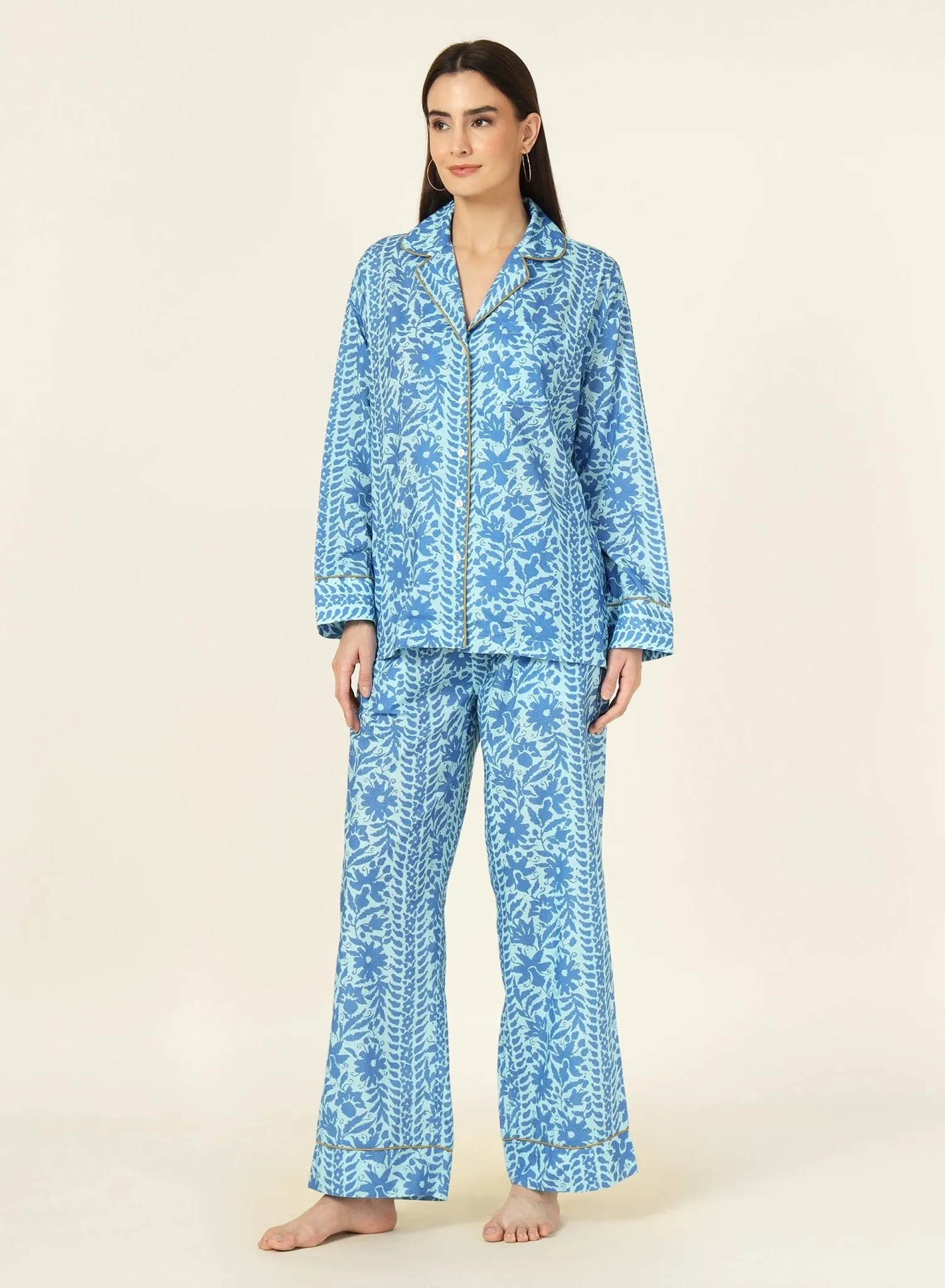 Cotton PJ Pant Set sold by Omika product image thumbnail 4