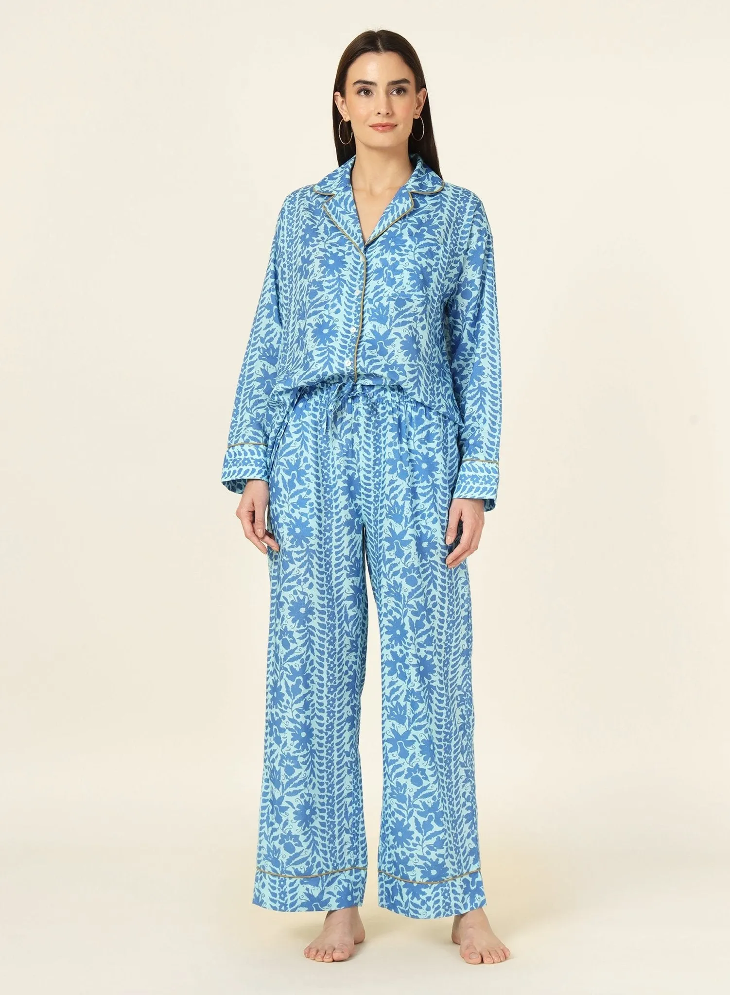 Cotton PJ Pant Set sold by Omika product image thumbnail 2