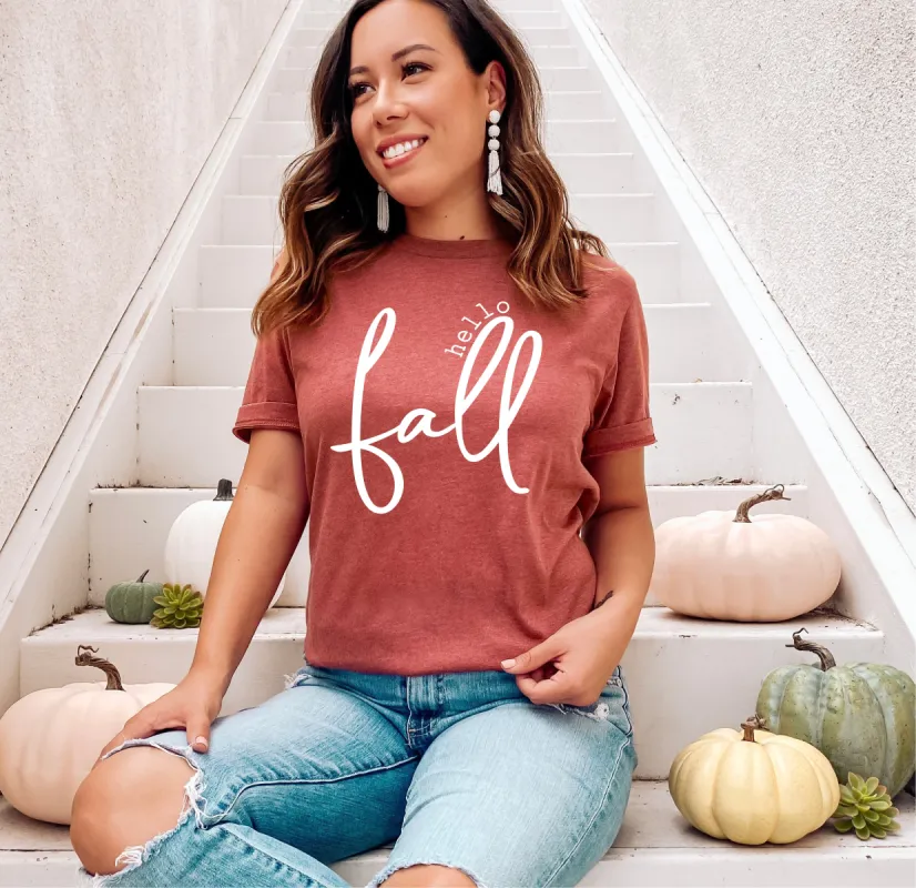 Hello Fall Shirt sold by Peach Marketplace