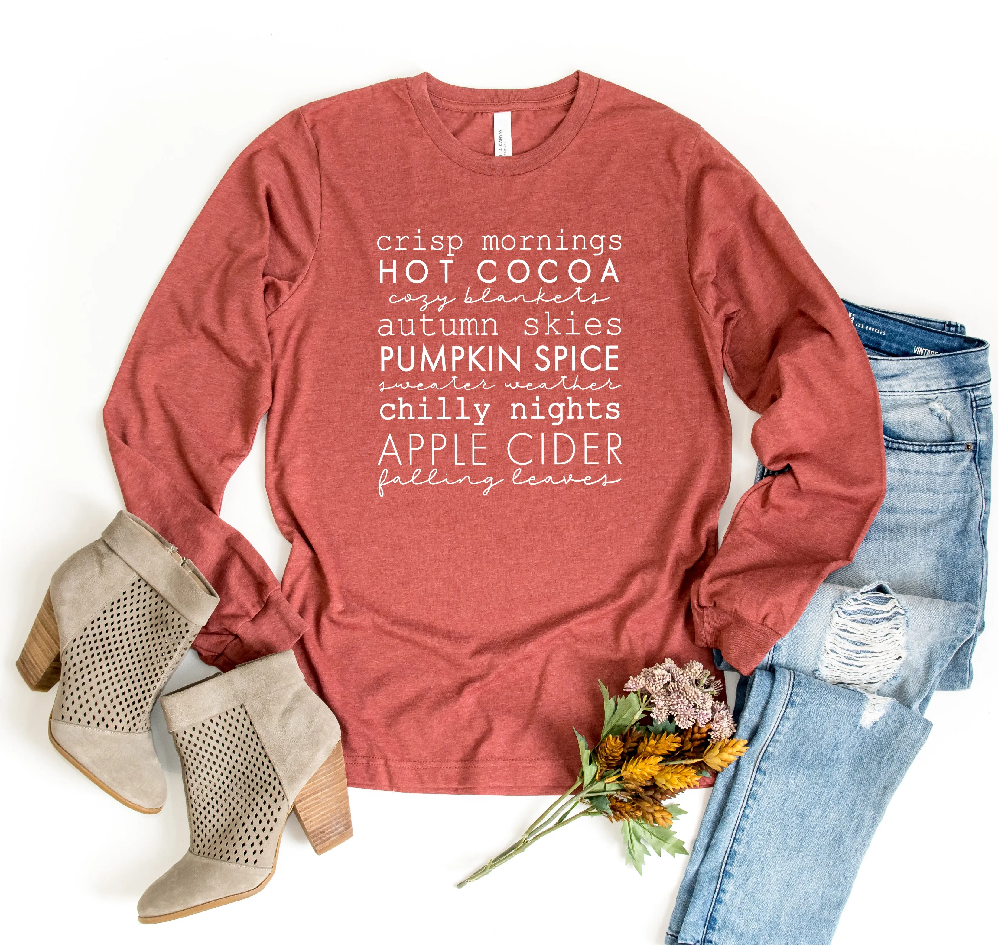 Fall Essential Long Sleeve sold by Peach Marketplace