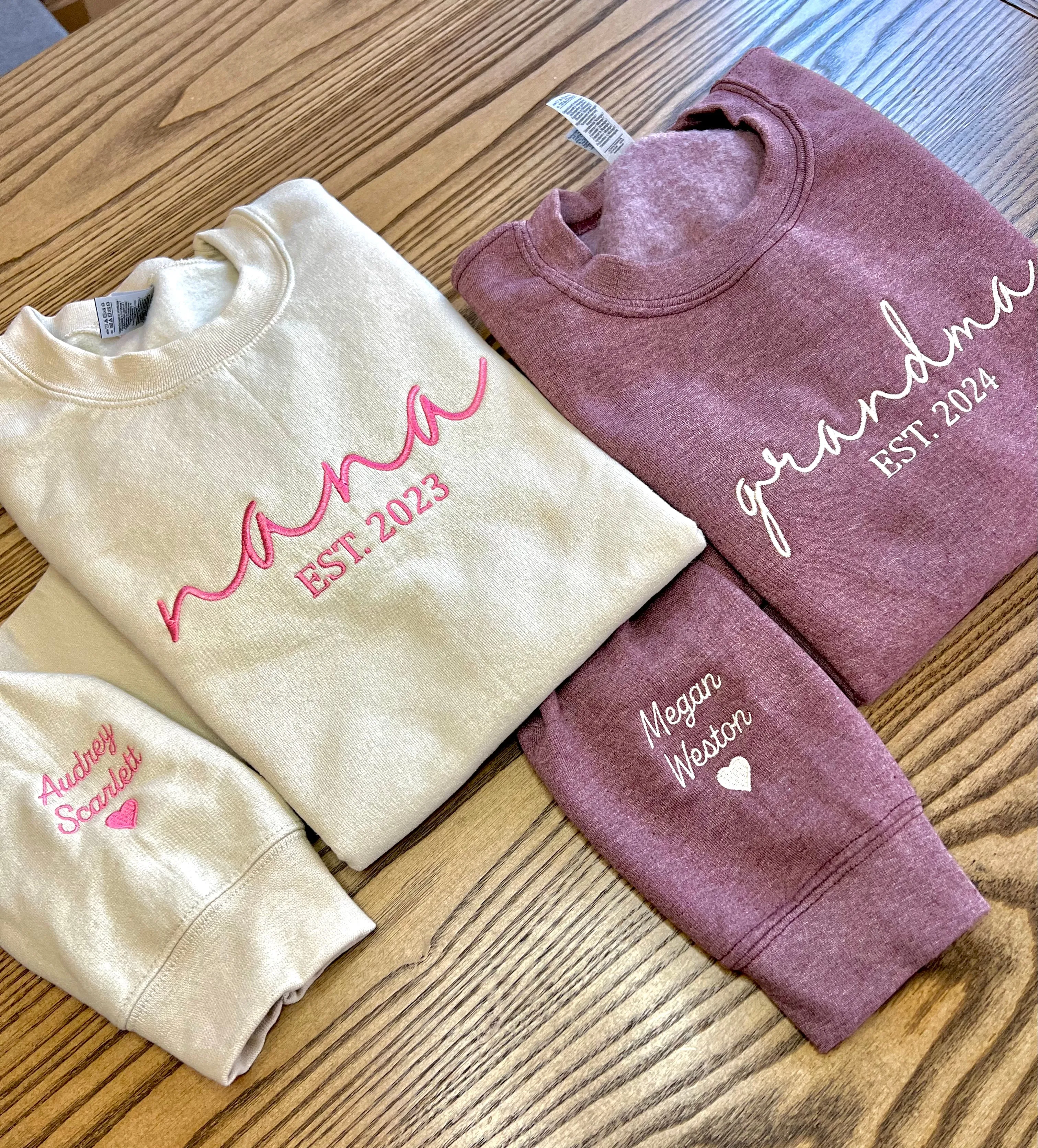 Custom Grandma Sweatshirt sold by Peach Marketplace product image thumbnail 2