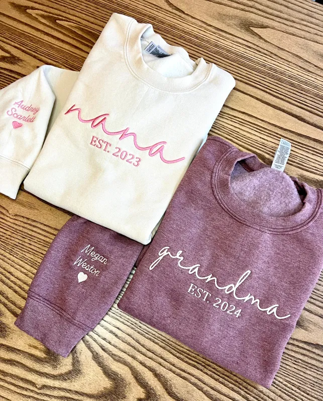 Custom Grandma Sweatshirt sold by Peach Marketplace