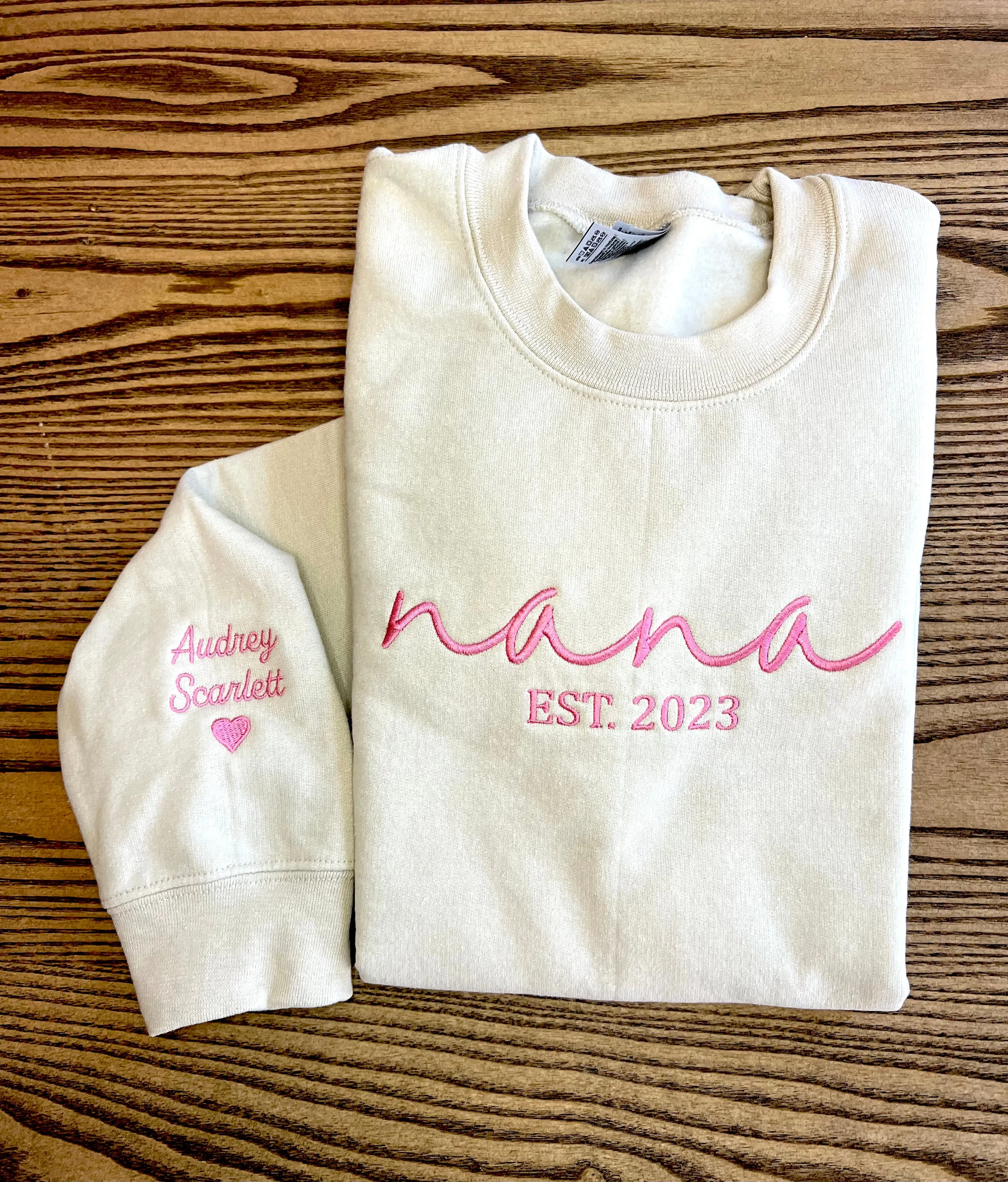 Custom Grandma Sweatshirt sold by Peach Marketplace product image thumbnail 4