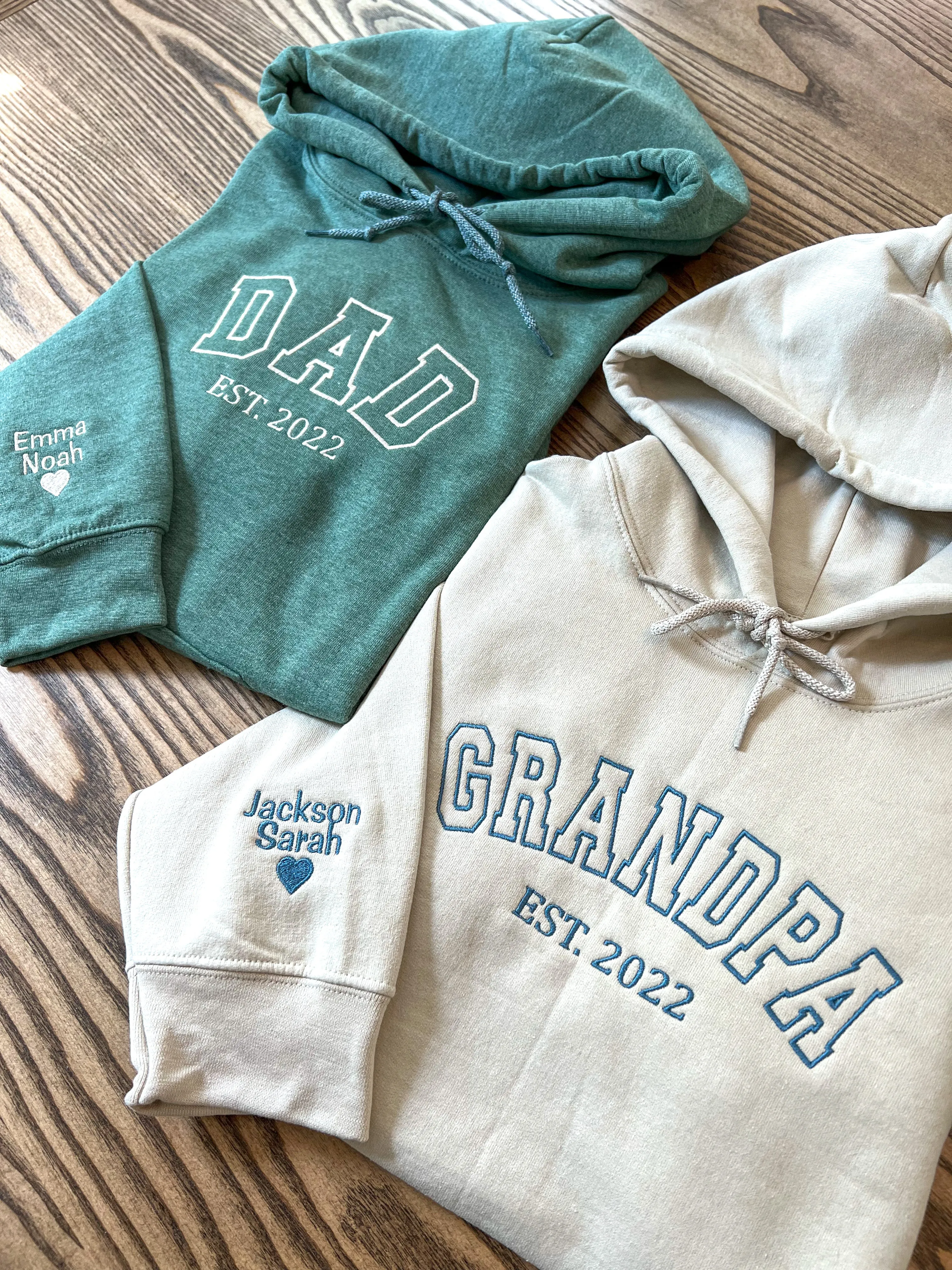 Custom Dad and Grandpa Hoodie sold by Peach Marketplace product image thumbnail 3