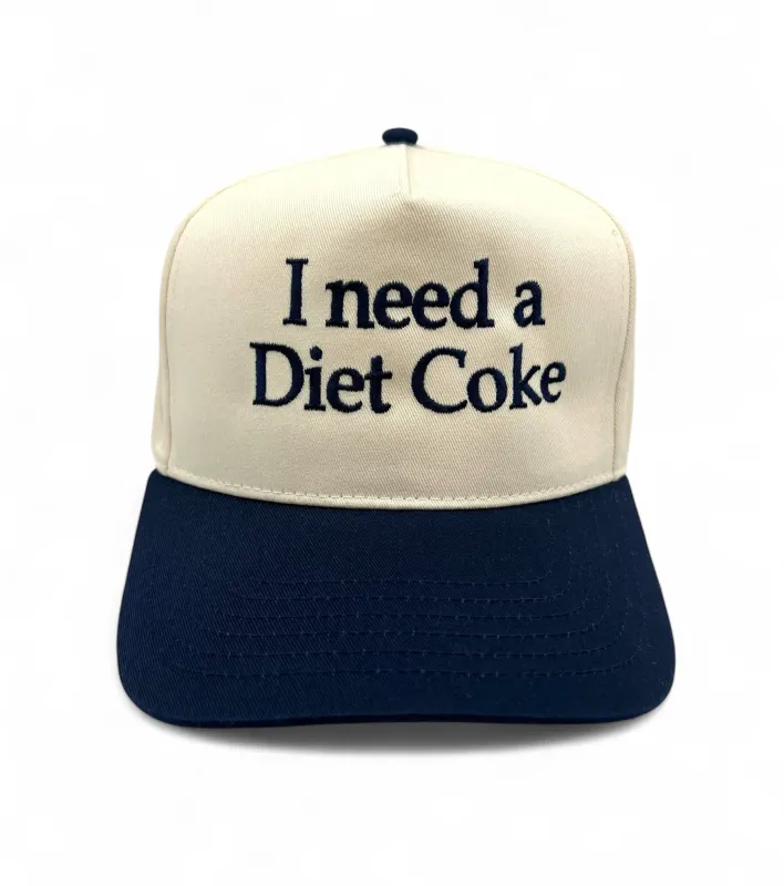 I Need A Diet Coke Snapback Trucker Hat sold by Peach Marketplace