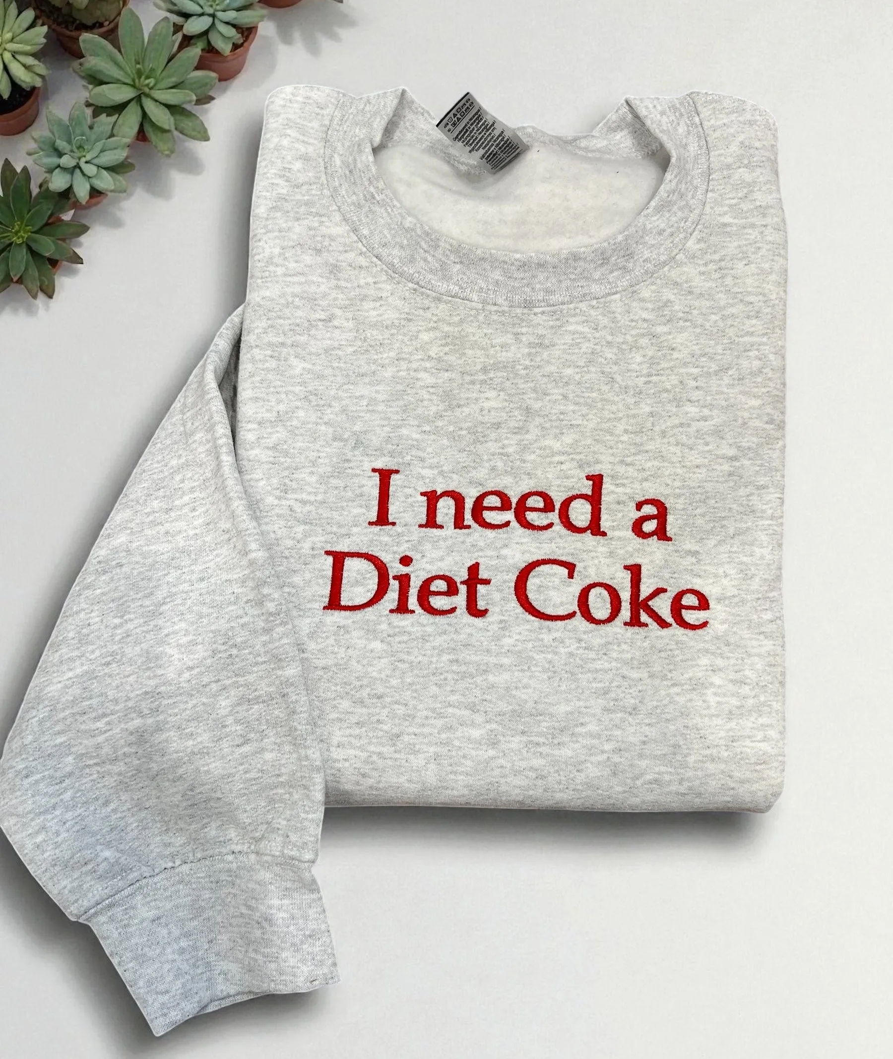 I need a Diet Coke Sweatshirt sold by Peach Marketplace product image thumbnail 2
