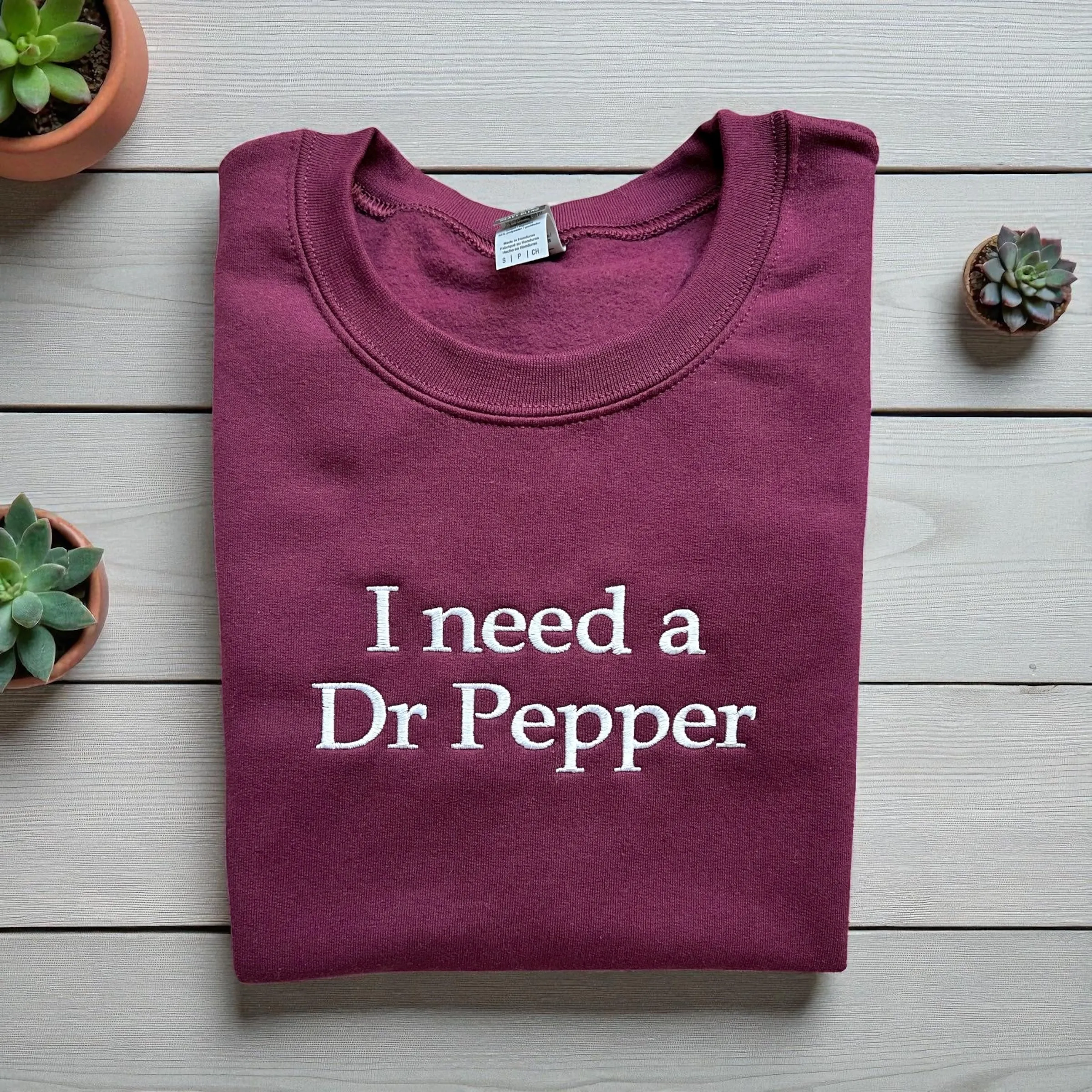 I need a Dr Pepper Sweatshirt sold by Peach Marketplace product image thumbnail 2