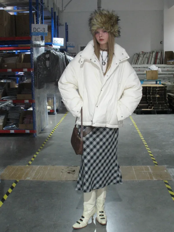 White Down Jacket sold by PROD Bldg