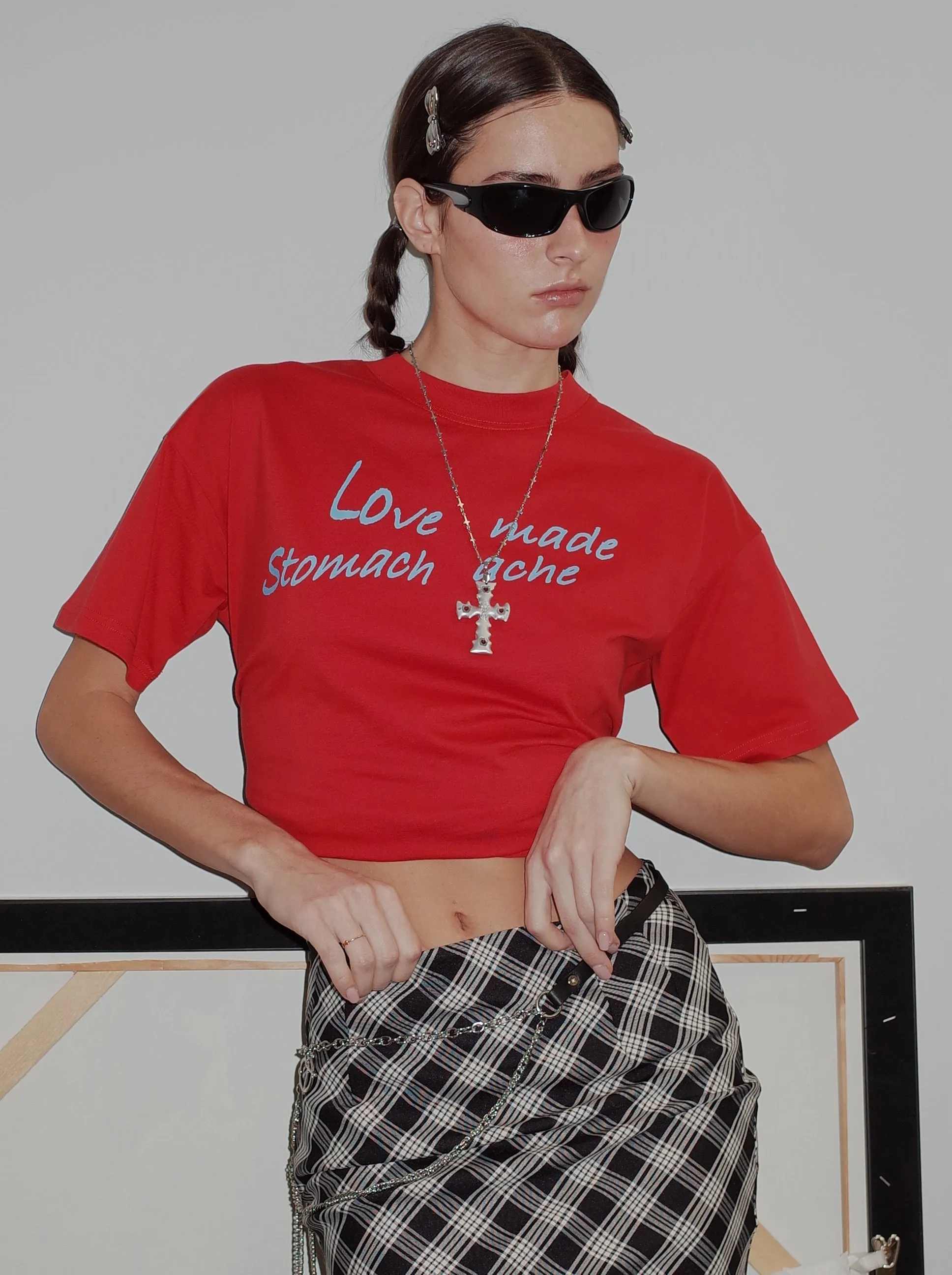 Red Imsa Boxy T-shirt sold by PROD Bldg product image thumbnail 4