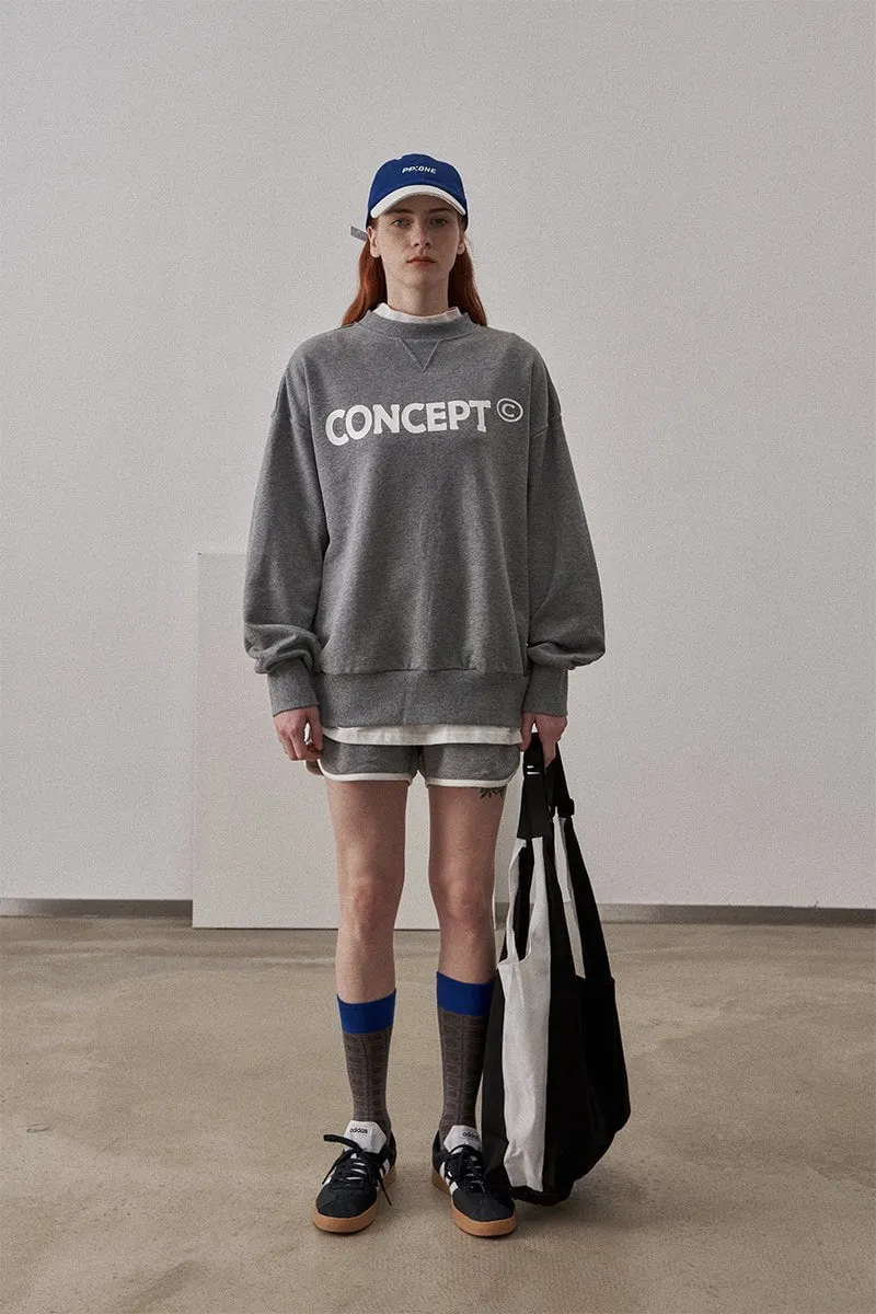 Small Fit Concept Sweatshirt / Dark Gray sold by PROD Bldg product image thumbnail 3