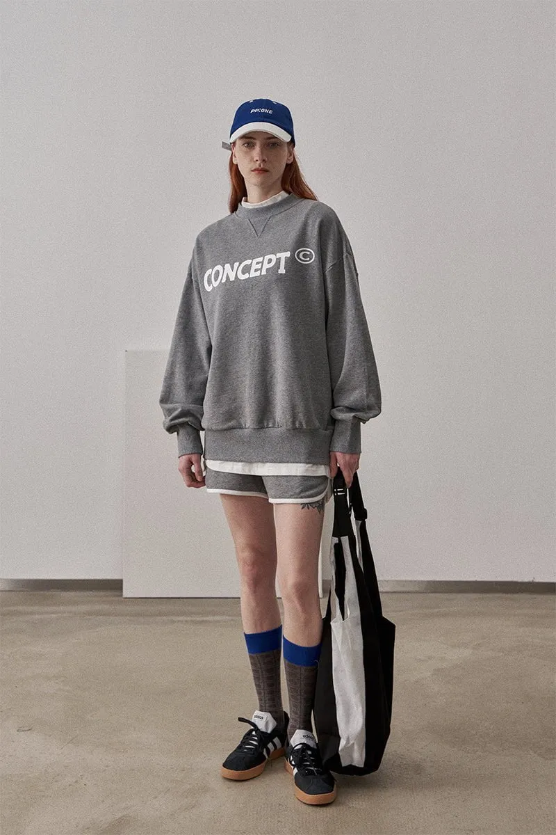 Small Fit Concept Sweatshirt / Dark Gray sold by PROD Bldg product image thumbnail 4