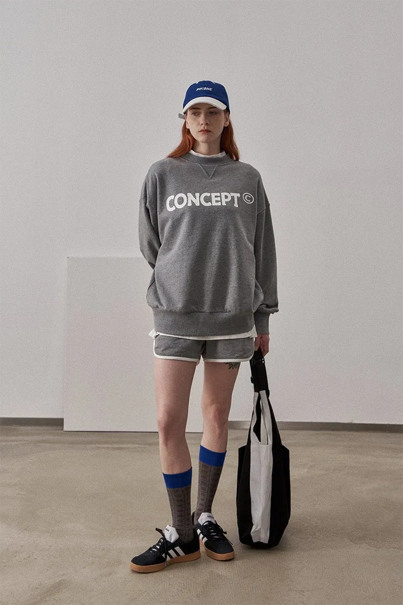 Small Fit Concept Sweatshirt / Dark Gray sold by PROD Bldg product image thumbnail 5