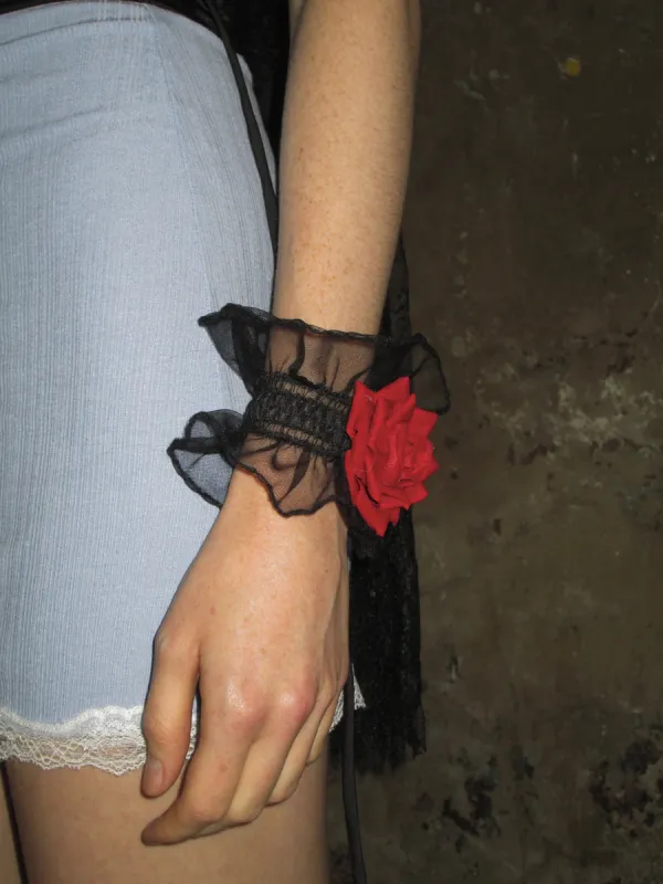 Red Rose Wrist Flower sold by PROD Bldg