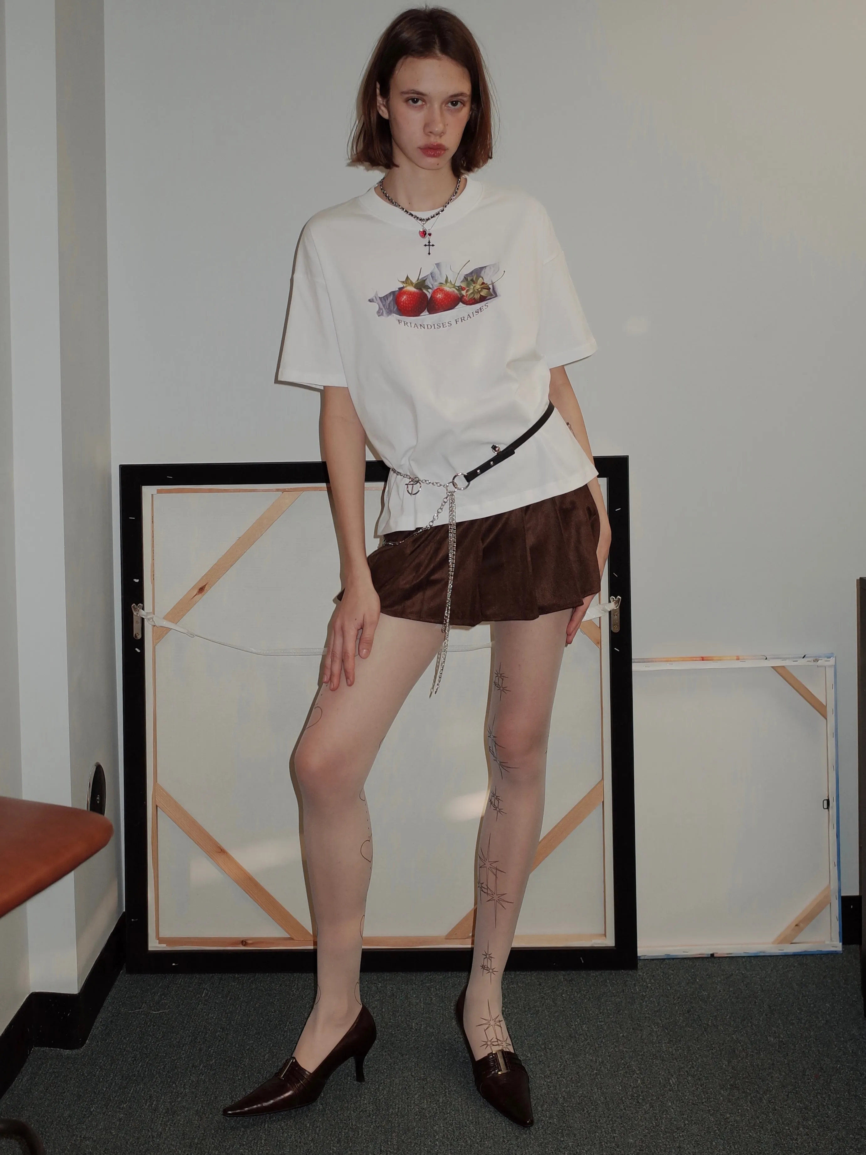 Strawberry Boxy T-shirt sold by PROD Bldg product image thumbnail 3