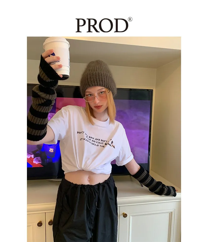 Don't Look Back Basic Graphic Short Sleeve T-Shirt sold by PROD Bldg