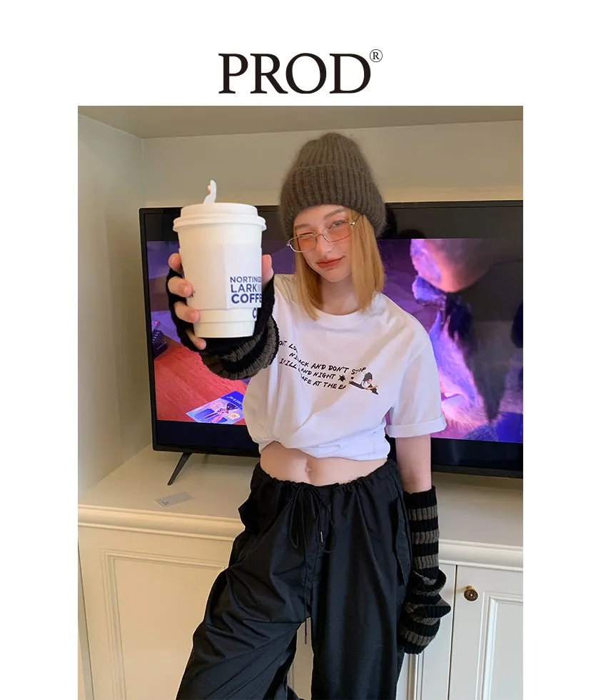 Don't Look Back Basic Graphic Short Sleeve T-Shirt sold by PROD Bldg product image thumbnail 2