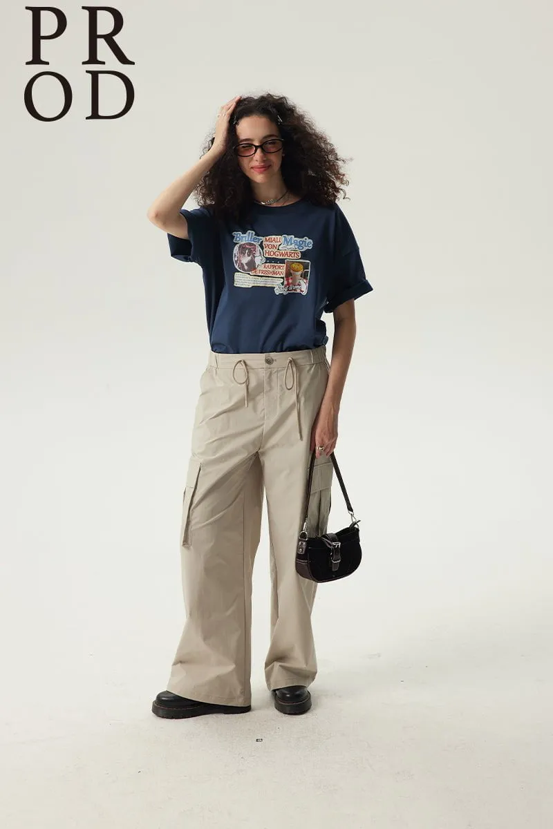 Shine Magic Boxy Short Sleeve T-Shirt / Blue sold by PROD Bldg product image thumbnail 5