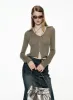Lapel Lightweight Zip-Up Cardigan sold by PROD Bldg