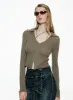Lapel Lightweight Zip-Up Cardigan sold by PROD Bldg