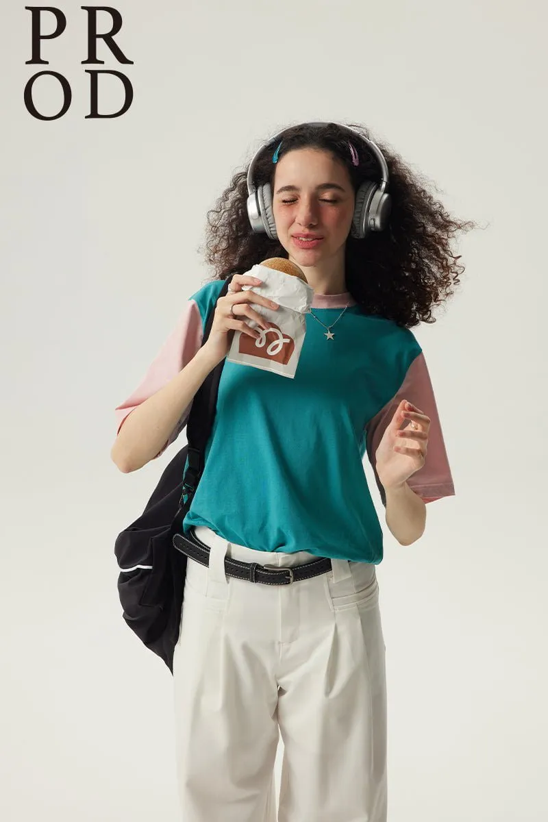 Free T-Shirt / Teal Pink(No return or exchange ) sold by PROD Bldg product image thumbnail 4