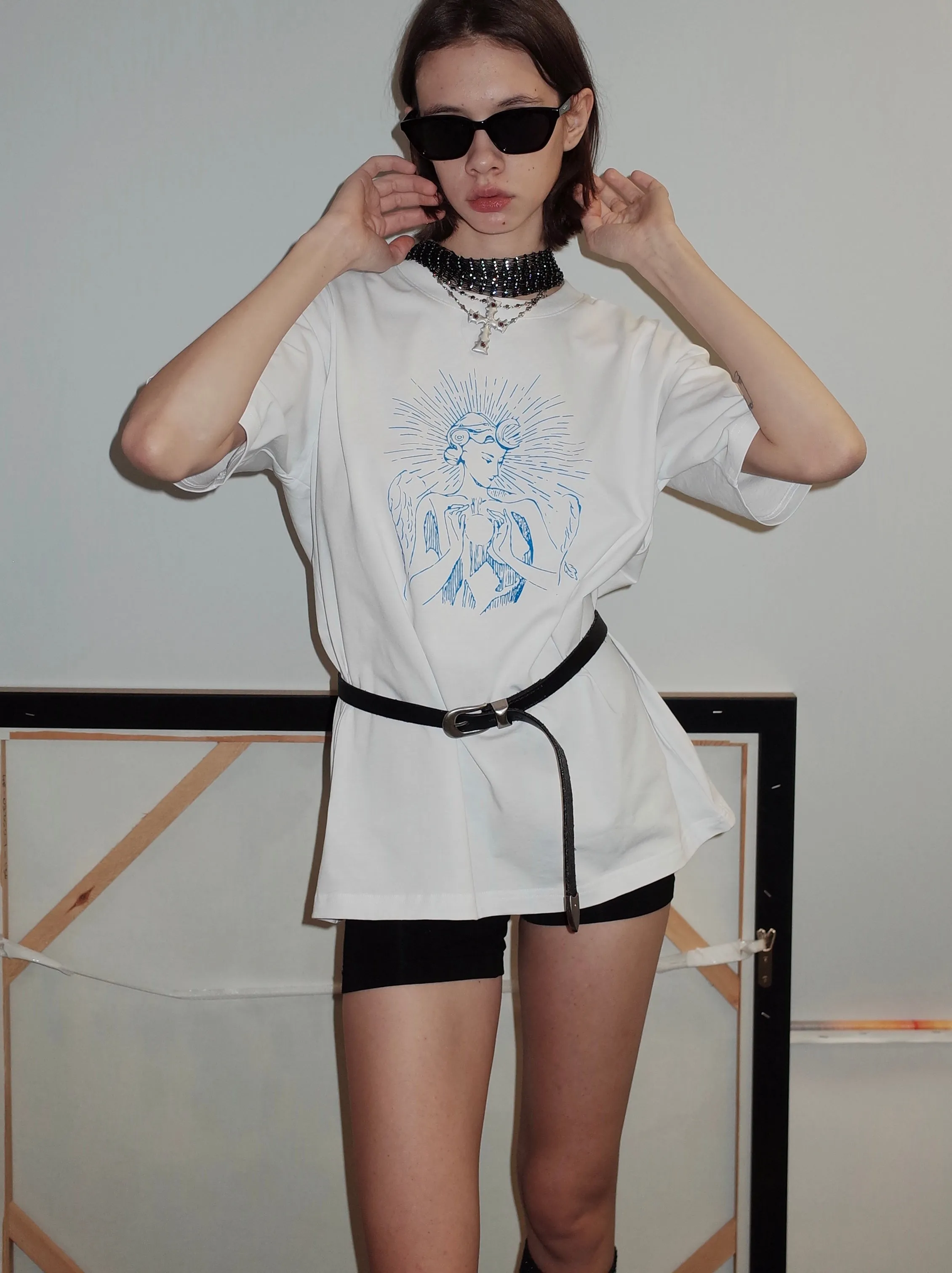 Shining Angel Classic T-shirt sold by PROD Bldg product image thumbnail 5