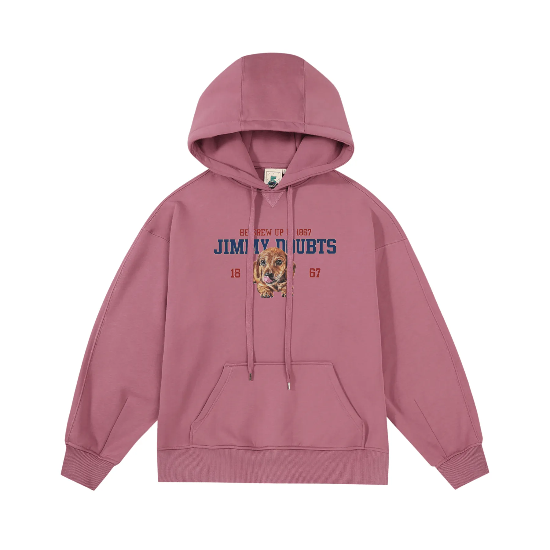 Jimmy Doubts Dog Fleece Hoodie sold by PROD Bldg product image thumbnail 4