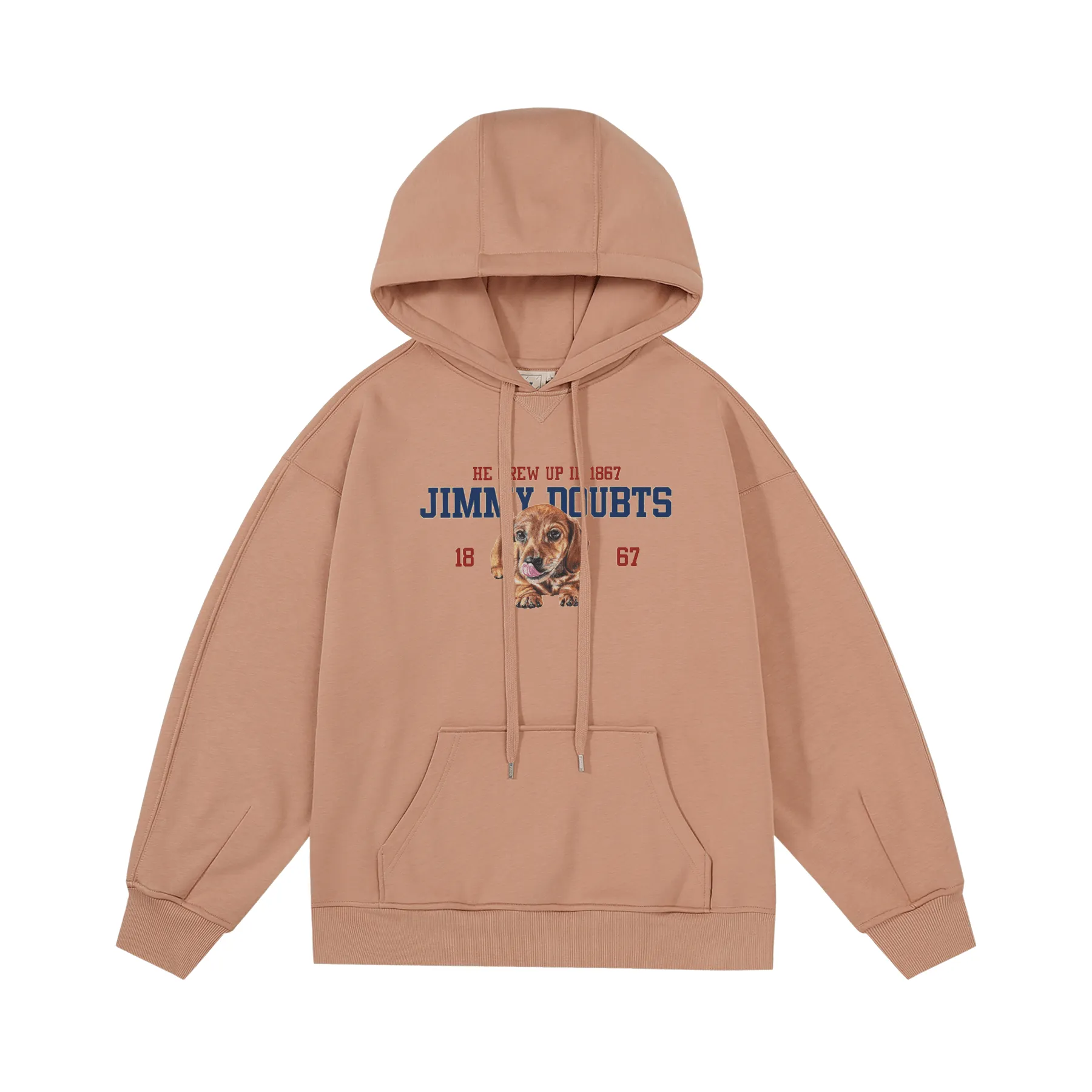 Jimmy Doubts Dog Fleece Hoodie sold by PROD Bldg product image thumbnail 2