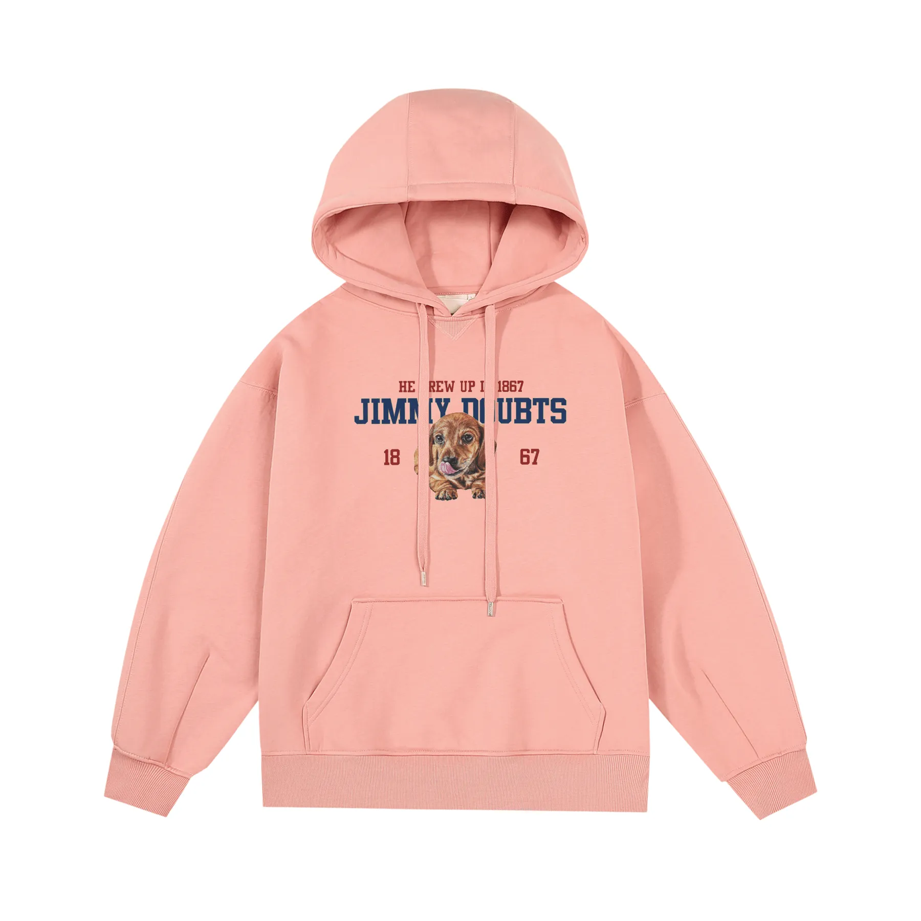 Jimmy Doubts Dog Fleece Hoodie sold by PROD Bldg product image thumbnail 3