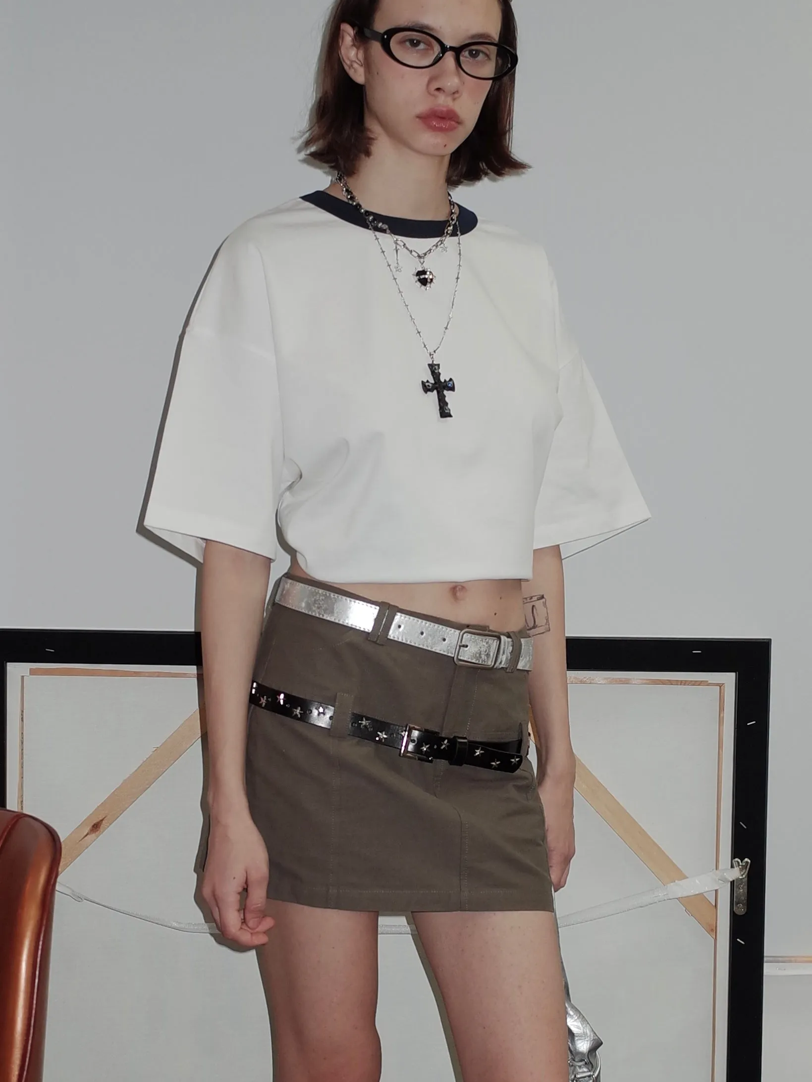 Color Splicing Boyfriend T-shirt sold by PROD Bldg product image thumbnail 2