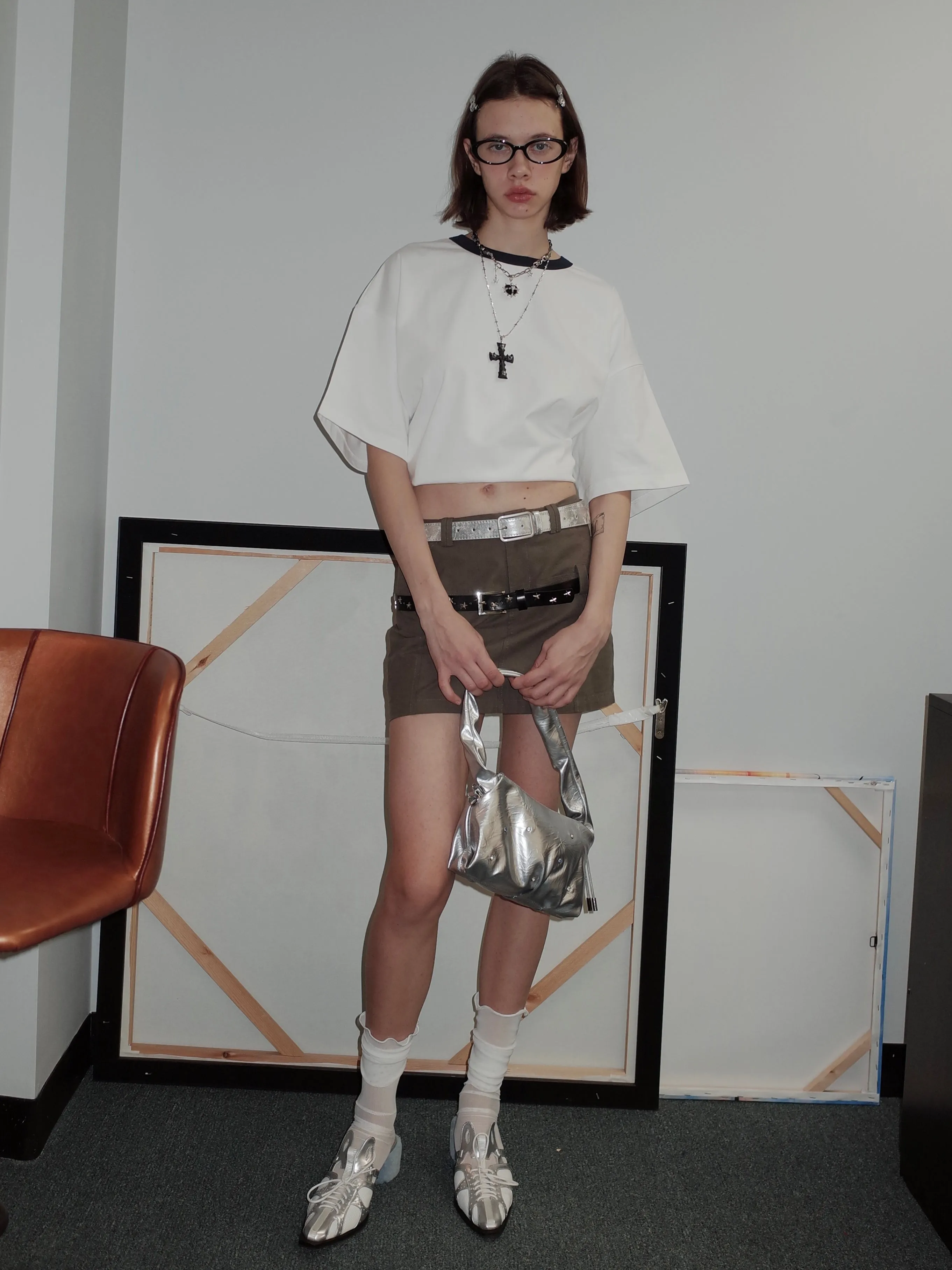 Color Splicing Boyfriend T-shirt sold by PROD Bldg product image thumbnail 4