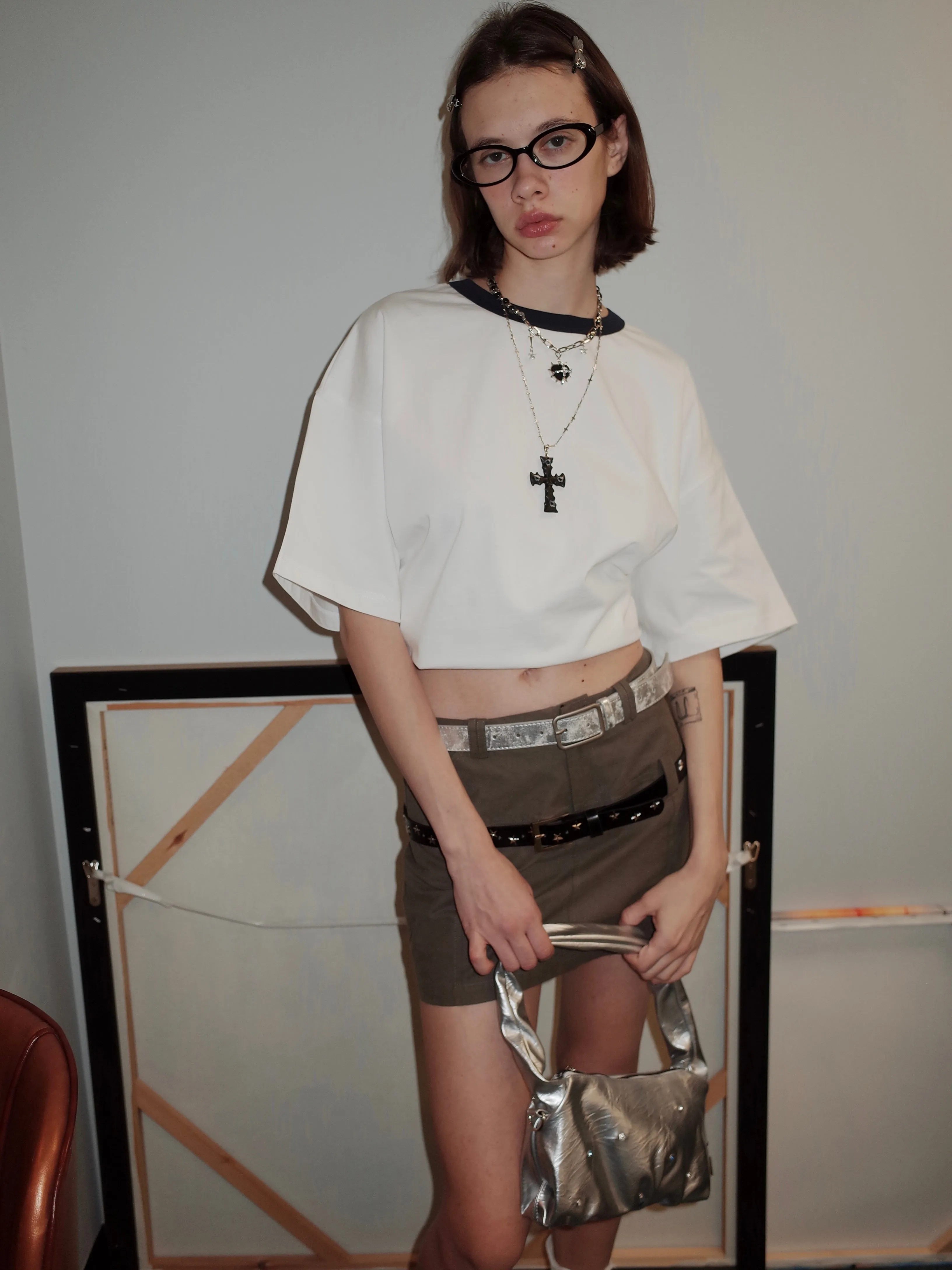 Color Splicing Boyfriend T-shirt sold by PROD Bldg product image thumbnail 5