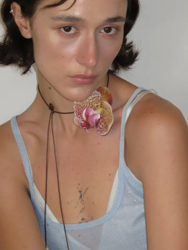 Orchid Accessory Set (Brooch, Necklace, Clip) sold by PROD Bldg