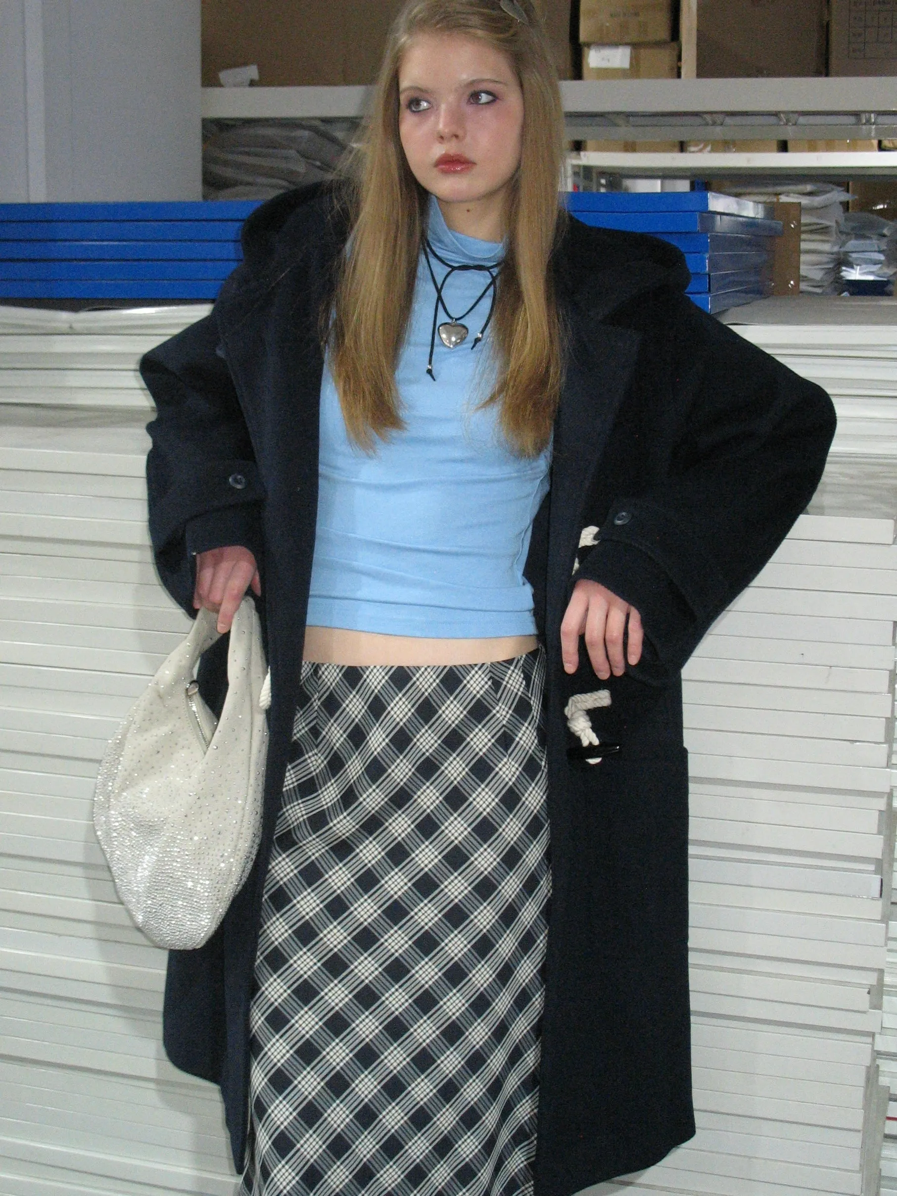 Navy Blue Duffle Coat sold by PROD Bldg product image thumbnail 2