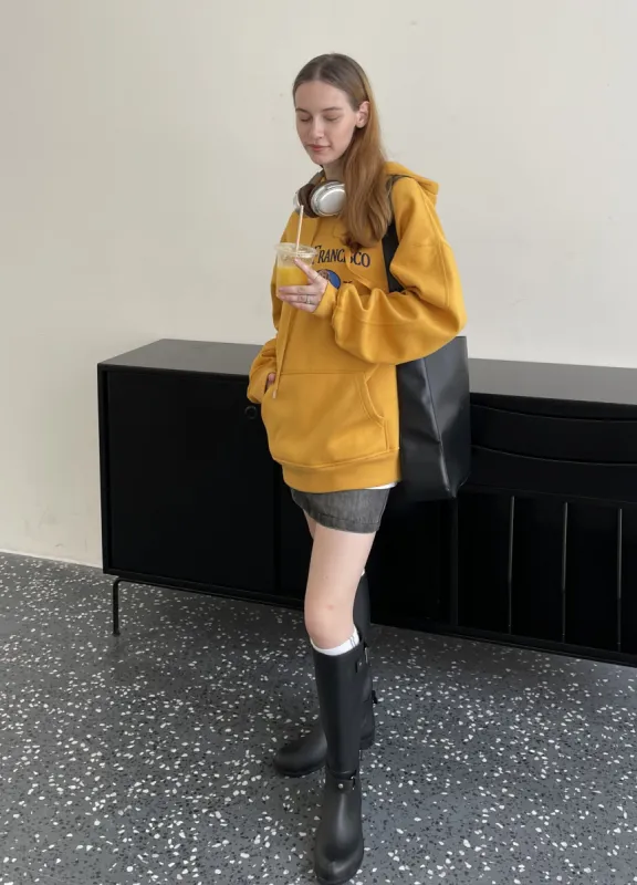 San Francisco Dog Fleece Hoodie sold by PROD Bldg