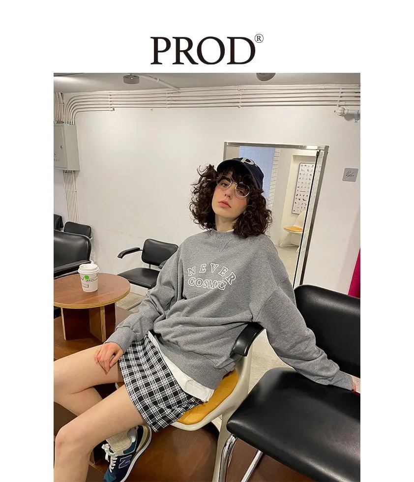 Small Fit Never Cosmic Sweatshirt / Dark Gray sold by PROD Bldg product image thumbnail 5