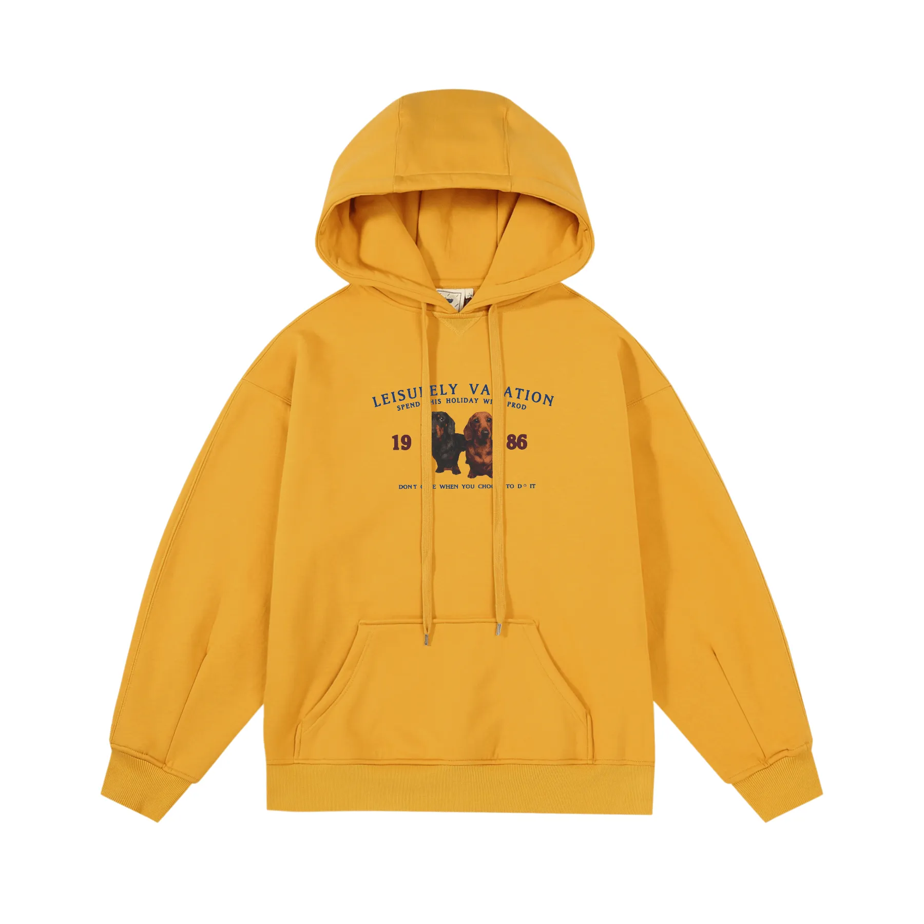 1986 Two Dogs Fleece Hoodie sold by PROD Bldg product image thumbnail 5