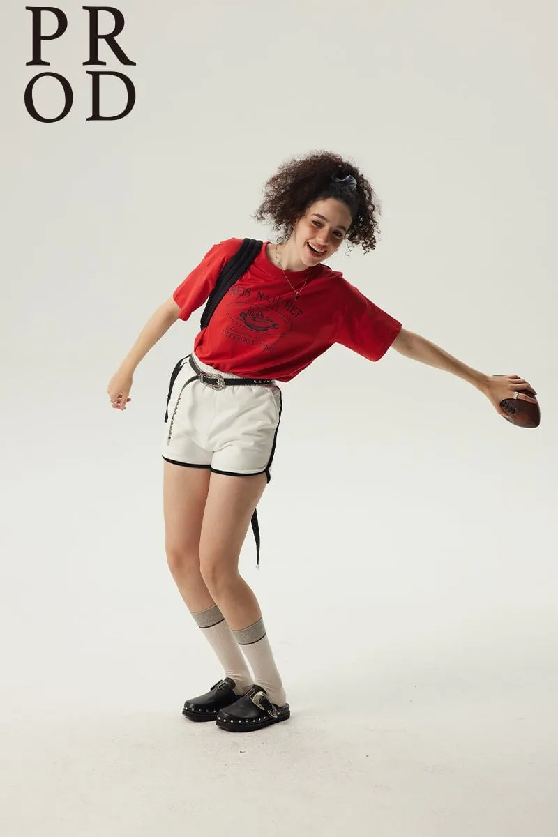 Reis Naar Boxy Short Sleeve T-Shirt / Red sold by PROD Bldg product image thumbnail 3