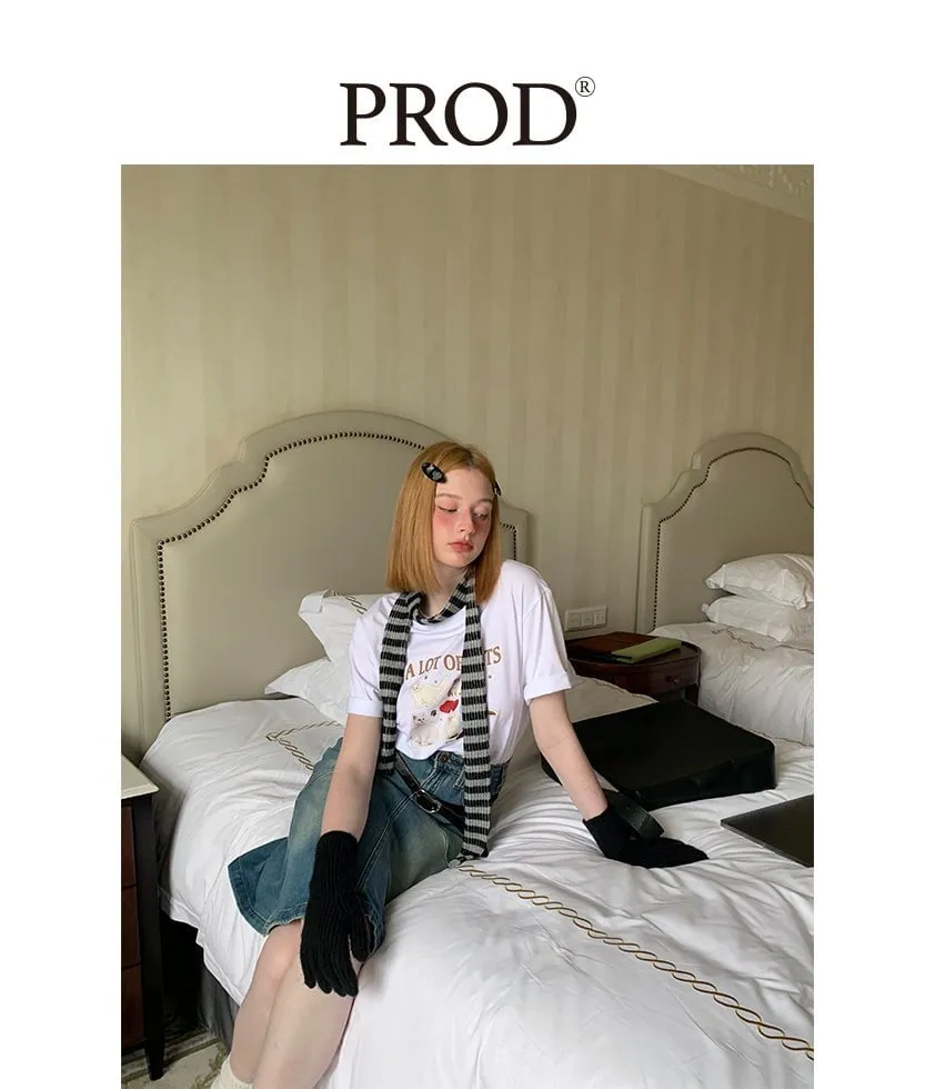 A Lot Of Cats Basic Graphic Short Sleeve T-Shirt sold by PROD Bldg product image thumbnail 4