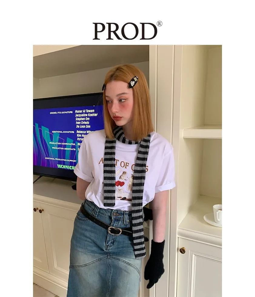 A Lot Of Cats Basic Graphic Short Sleeve T-Shirt sold by PROD Bldg product image thumbnail 2