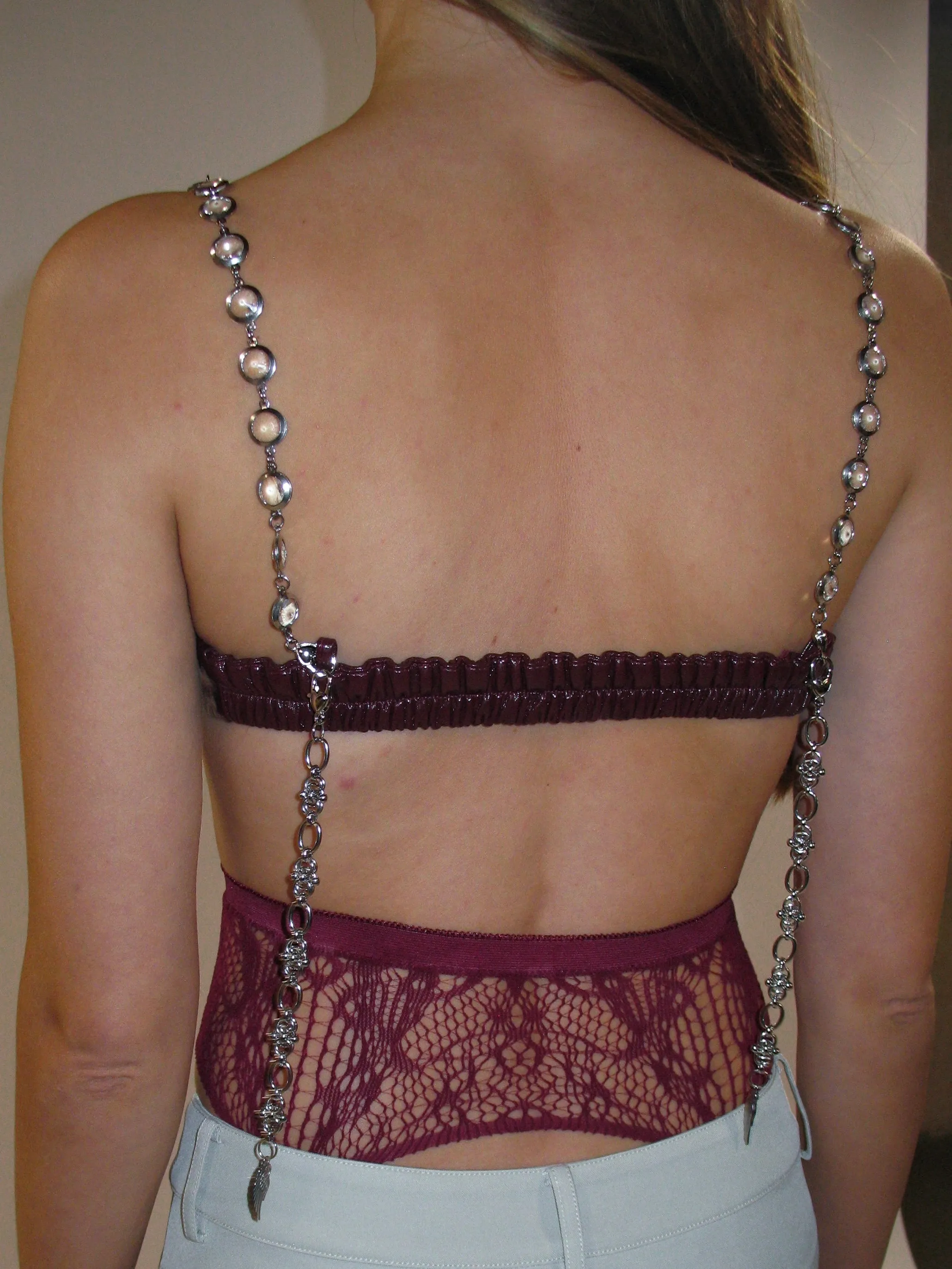 Lace Garter Belt Fishnet Thigh Highs sold by PROD Bldg product image thumbnail 4